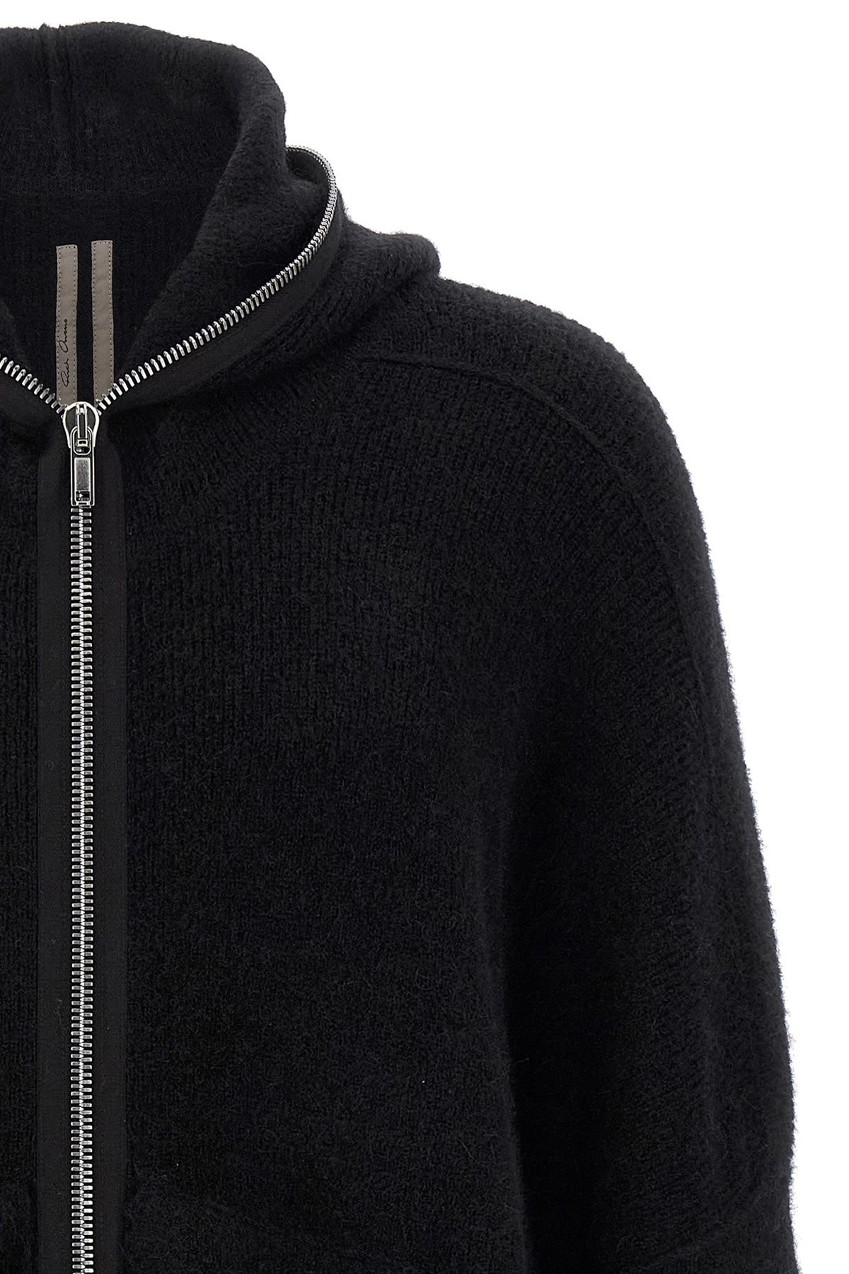 Hooded wool cardigan - 3