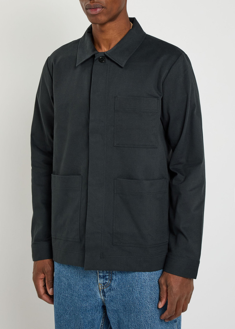 NN07 NN07 Olav Piqué Stretch-cotton Overshirt outlook