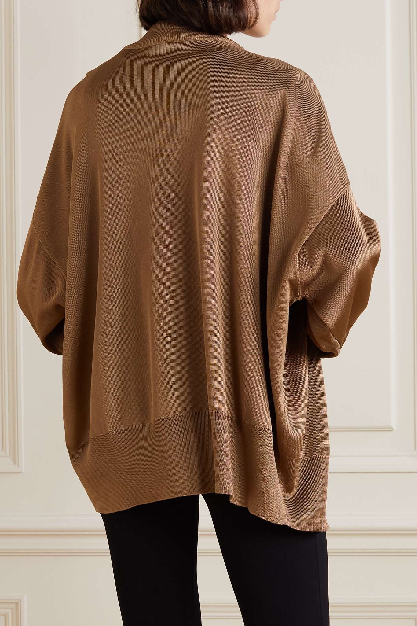 Alaïa All knitted cardigan - 4
