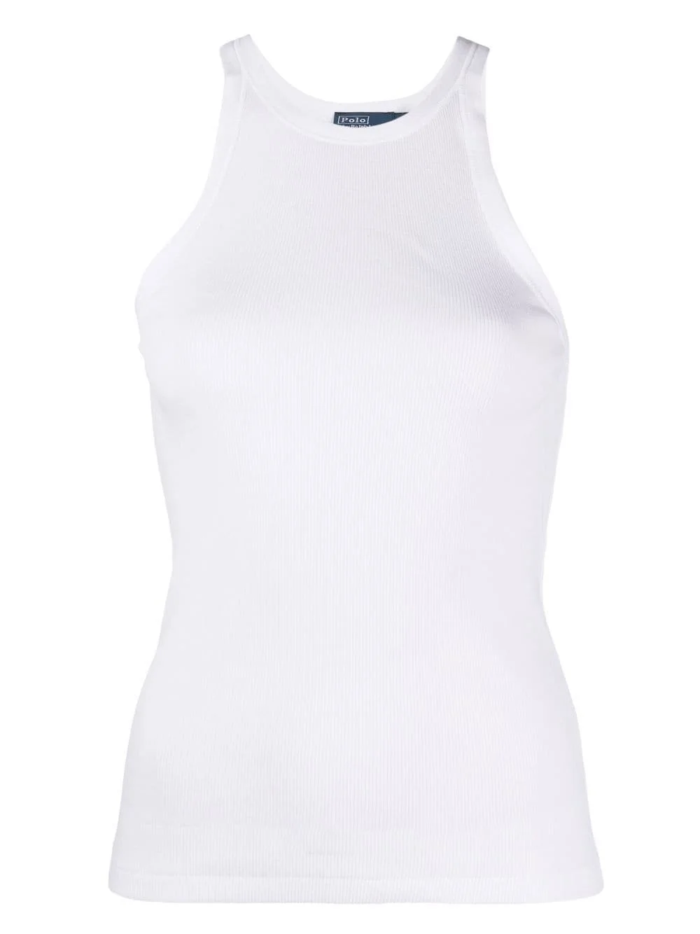 ribbed cotton tank top - 1