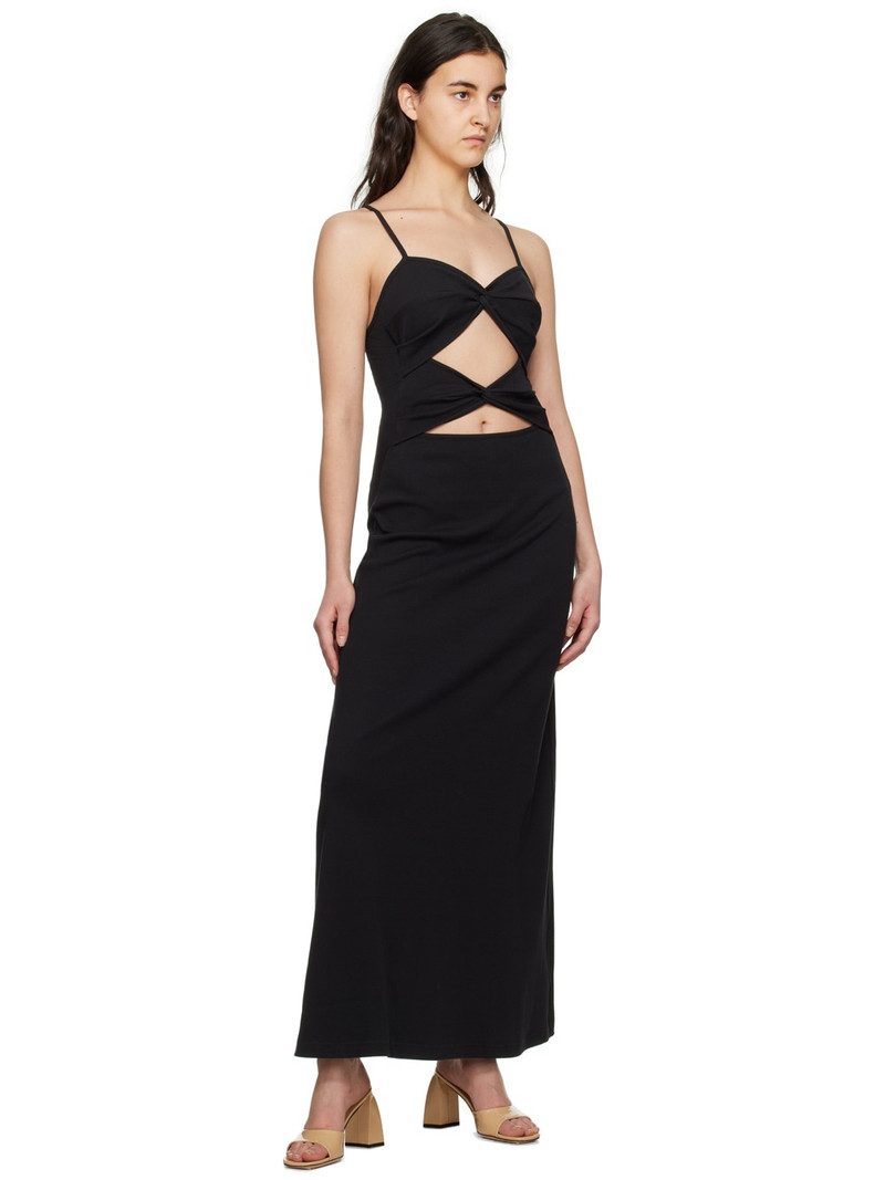 ANNA QUAN Black Natalia Maxi Dress outlook