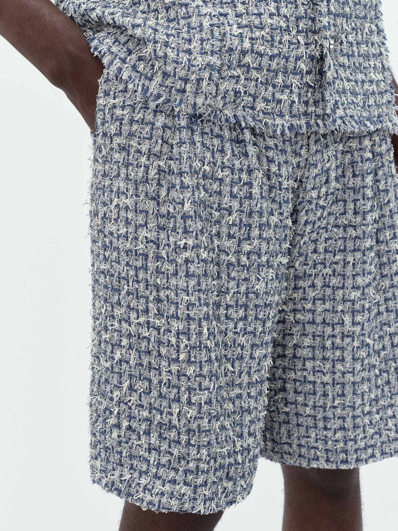 BOUCLE TWEED SKATER SHORT 6