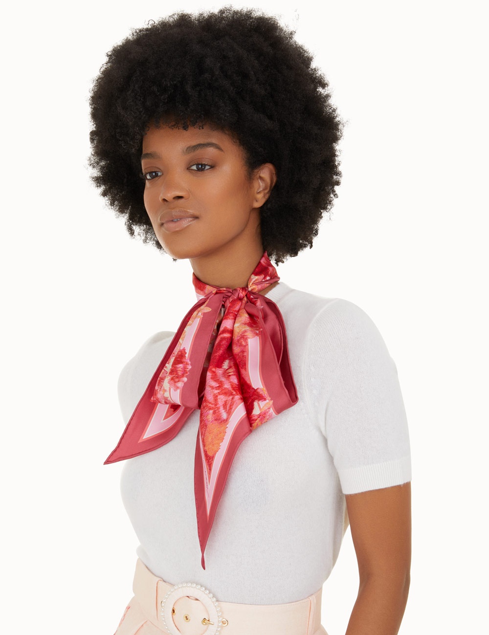 SILK NECK SCARF - 2
