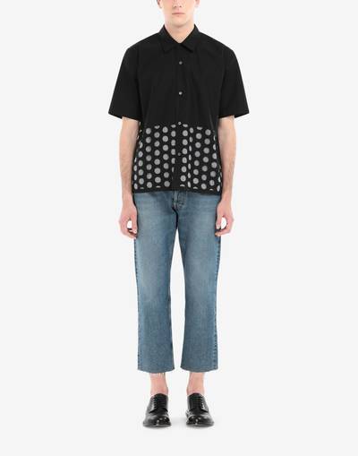 Maison Margiela Punched holes short-sleeved shirt outlook