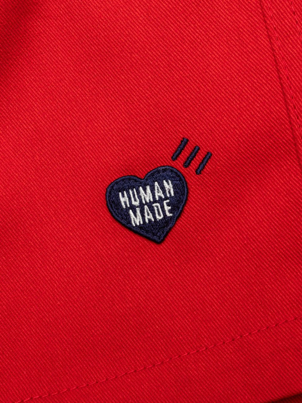 heart-logo swim shorts - 4