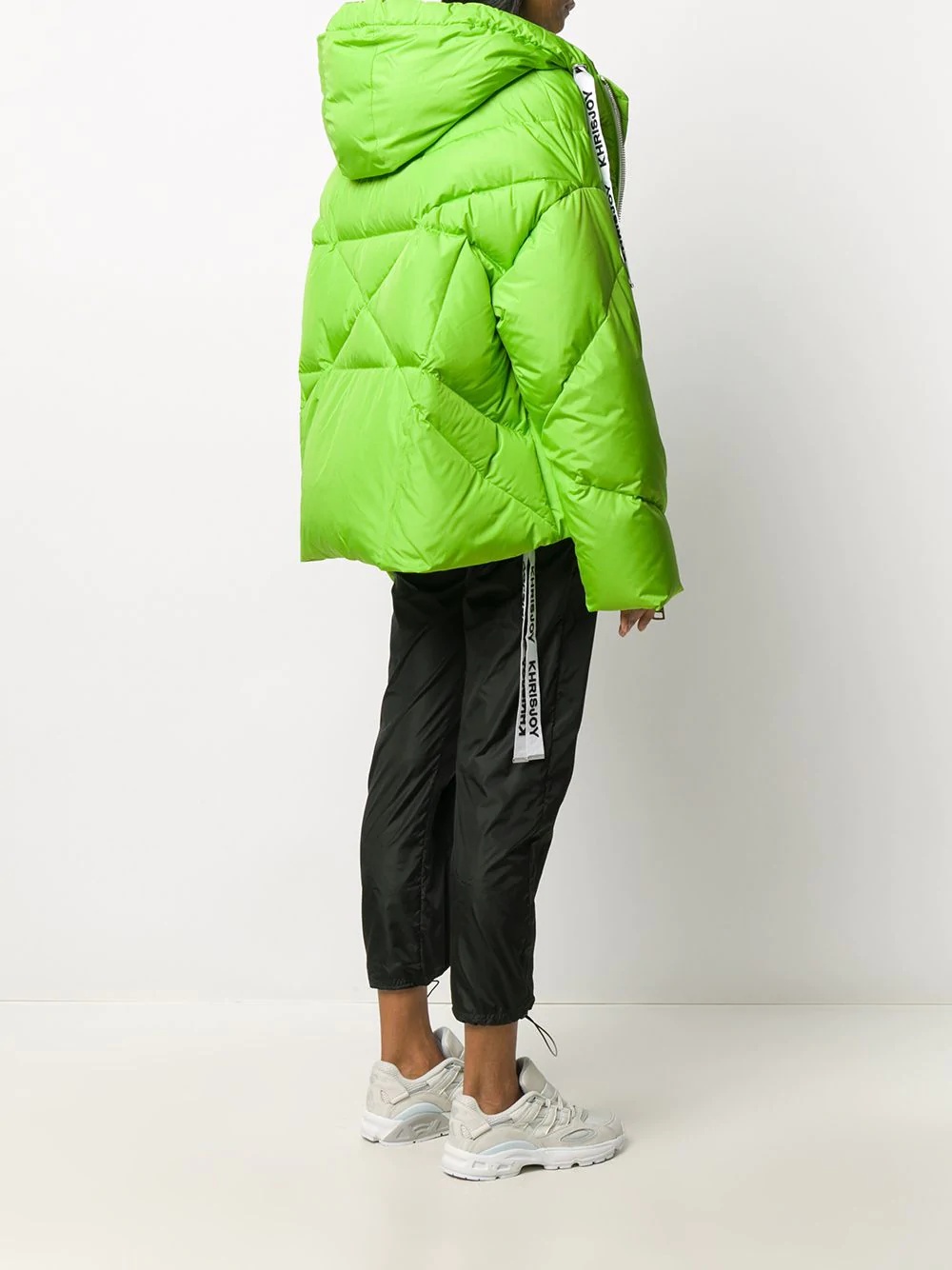 oversized quilted puffer jacket - 4