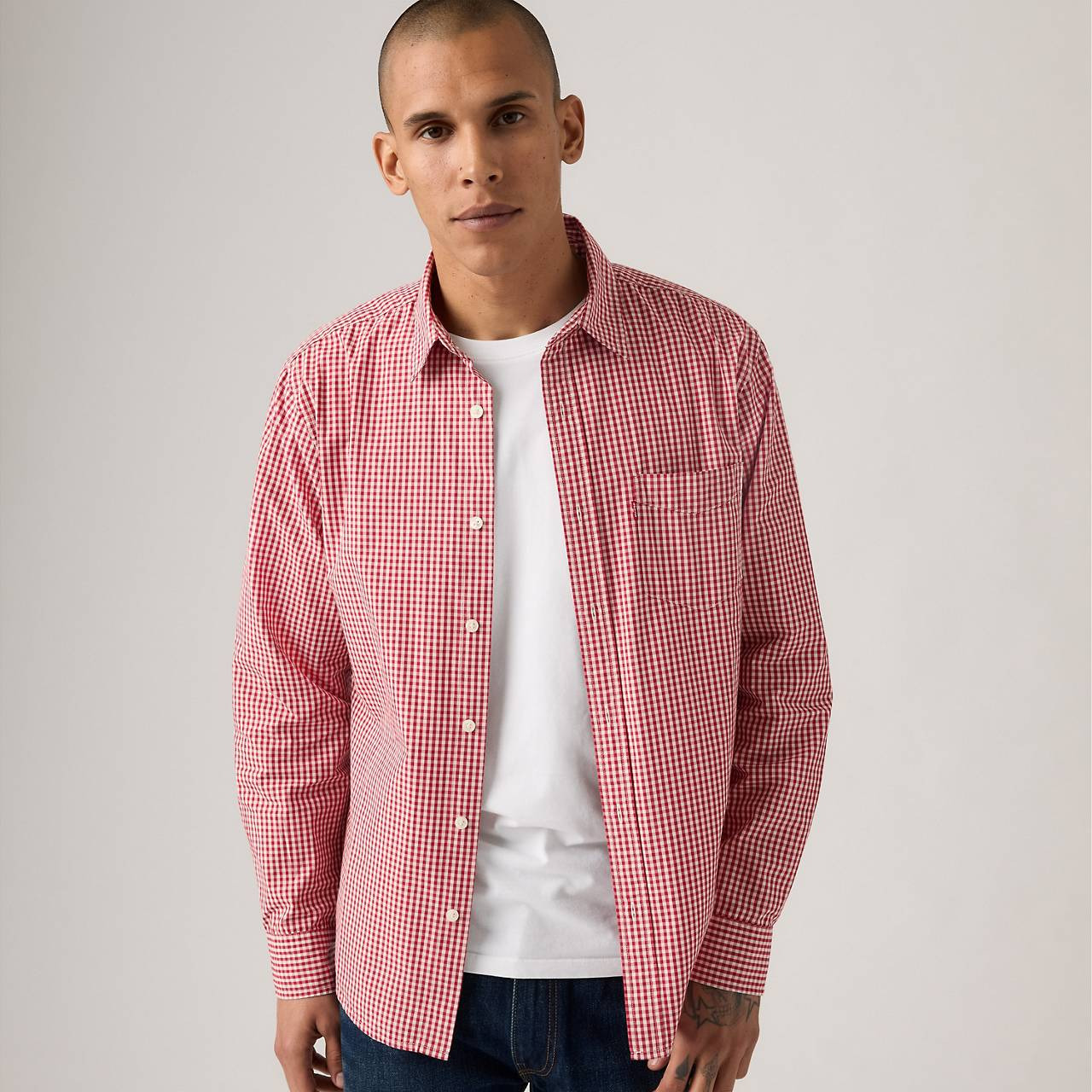 SUNSET ONE POCKET STANDARD FIT SHIRT - 2