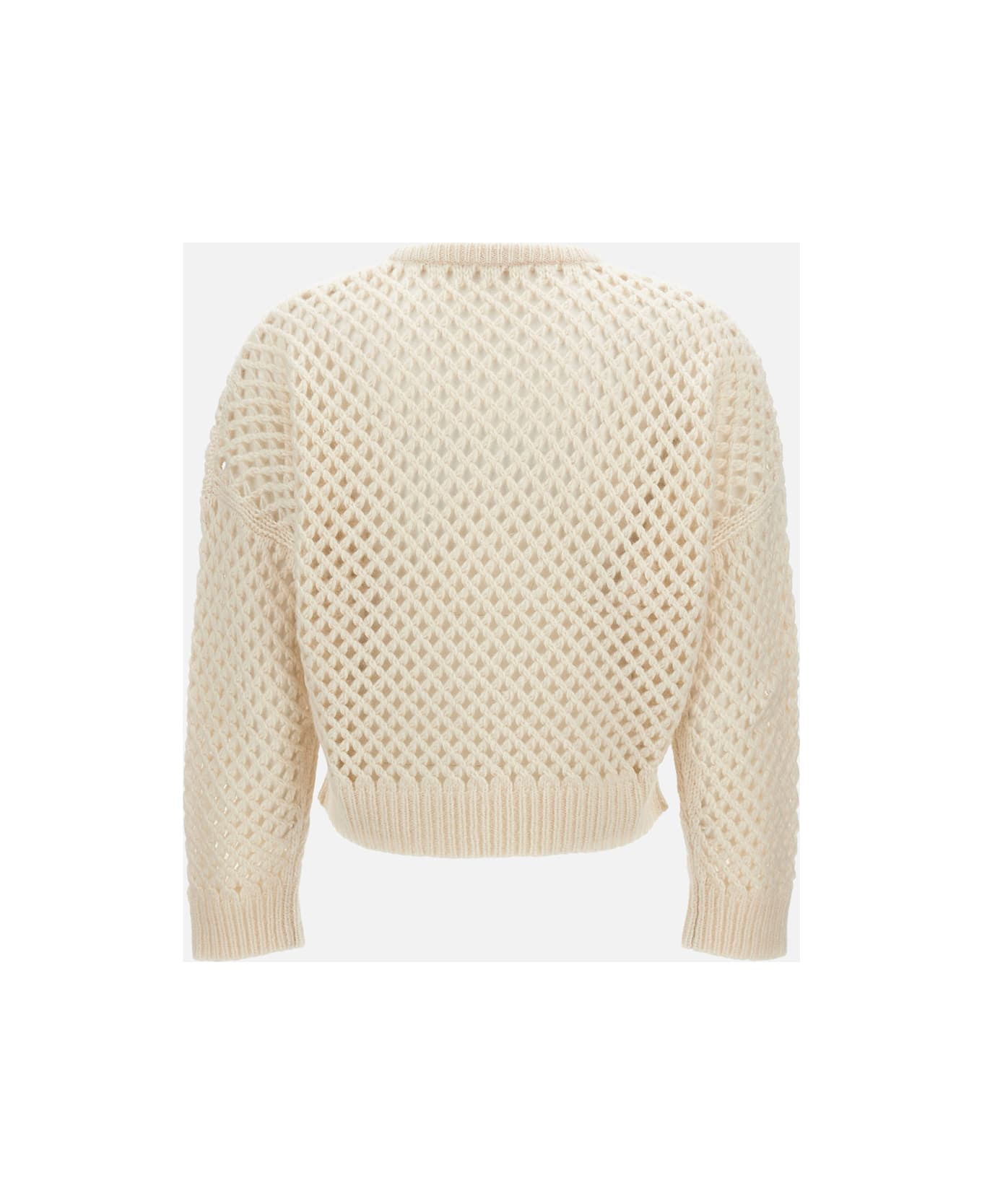 Essen Perforated Cashmere Sweater - 2