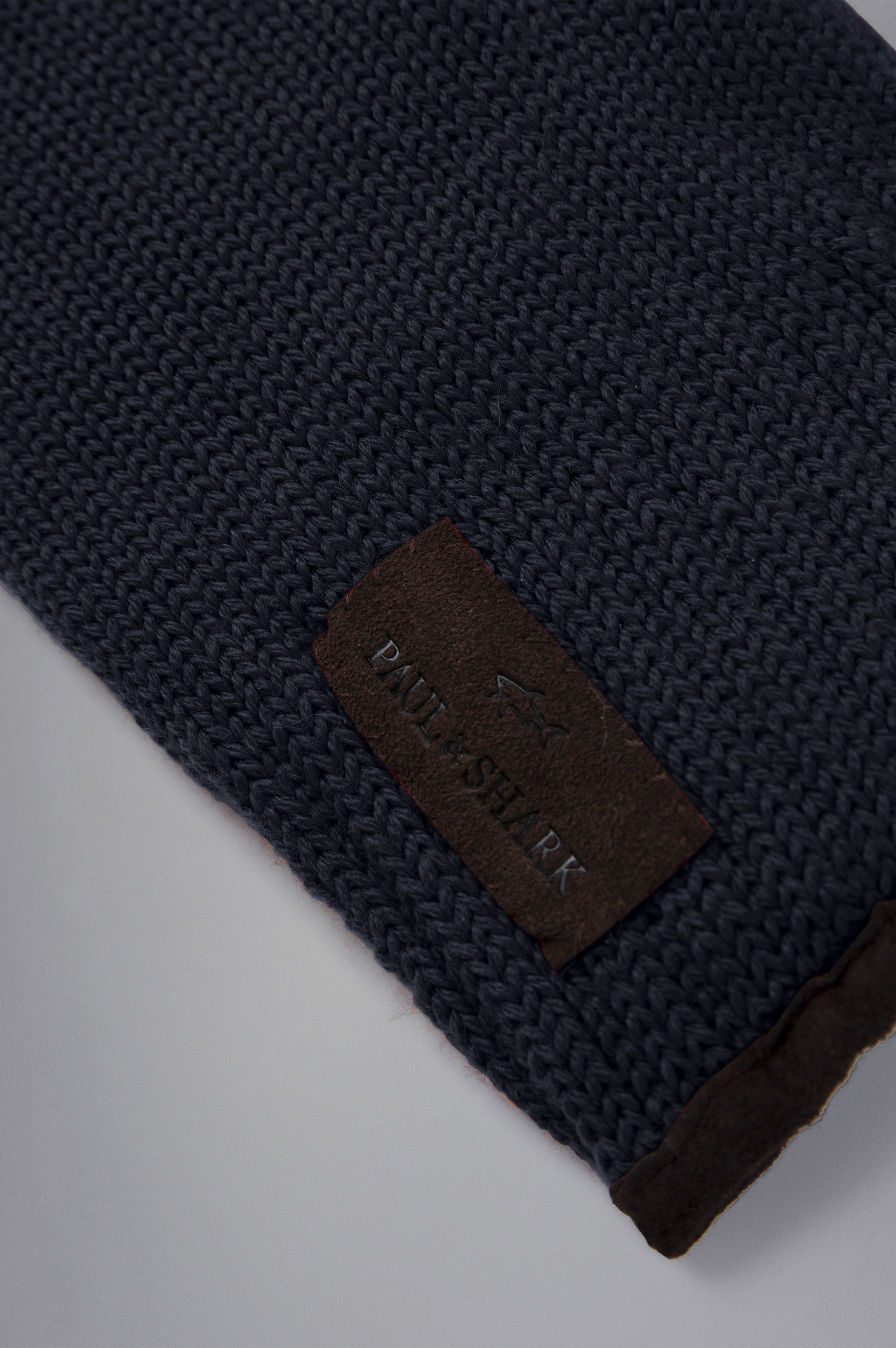 LOGO SUEDE-TRIMMED WOOL GLOVES - 2