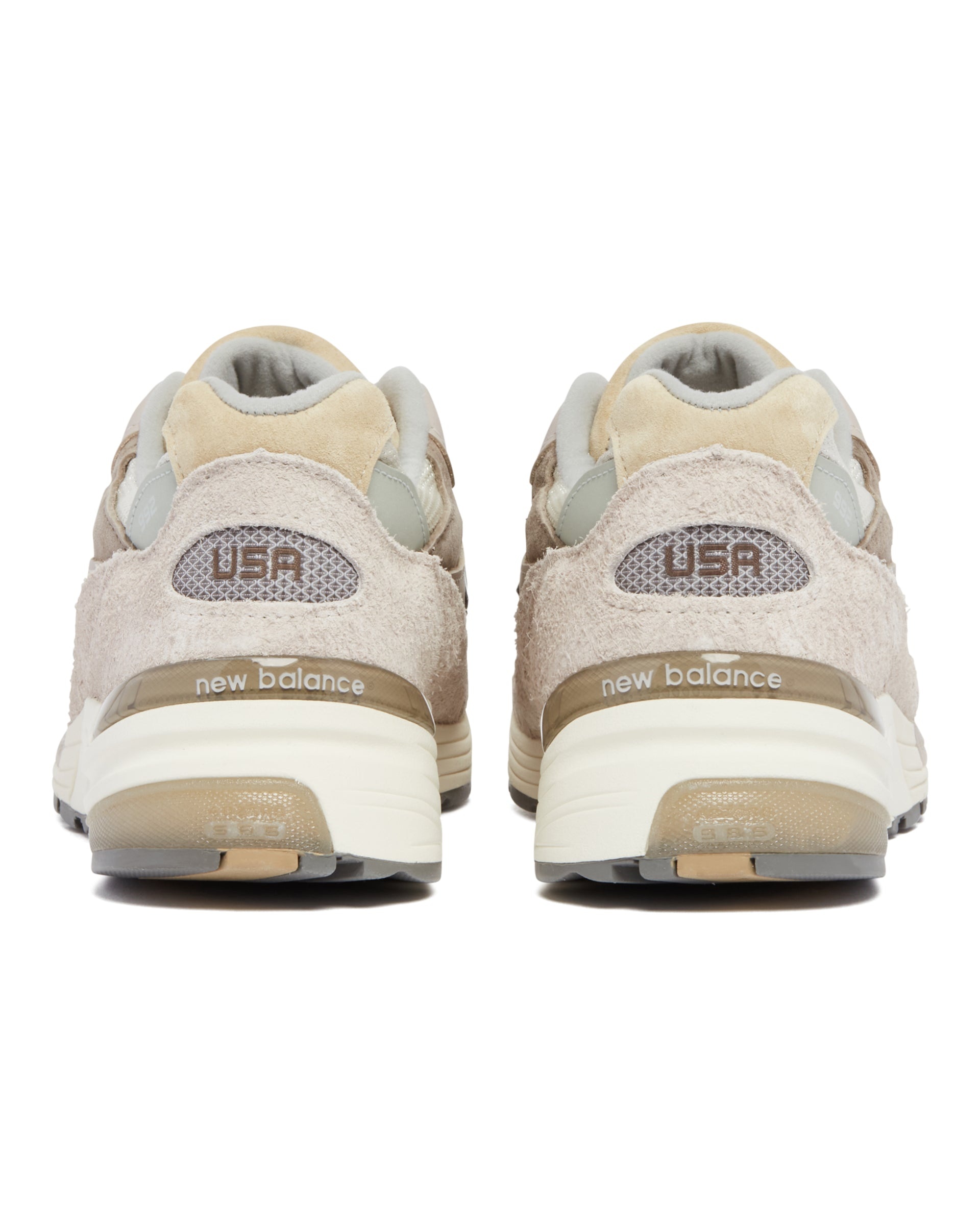 Beige Made in USA 992 Sneakers - 6