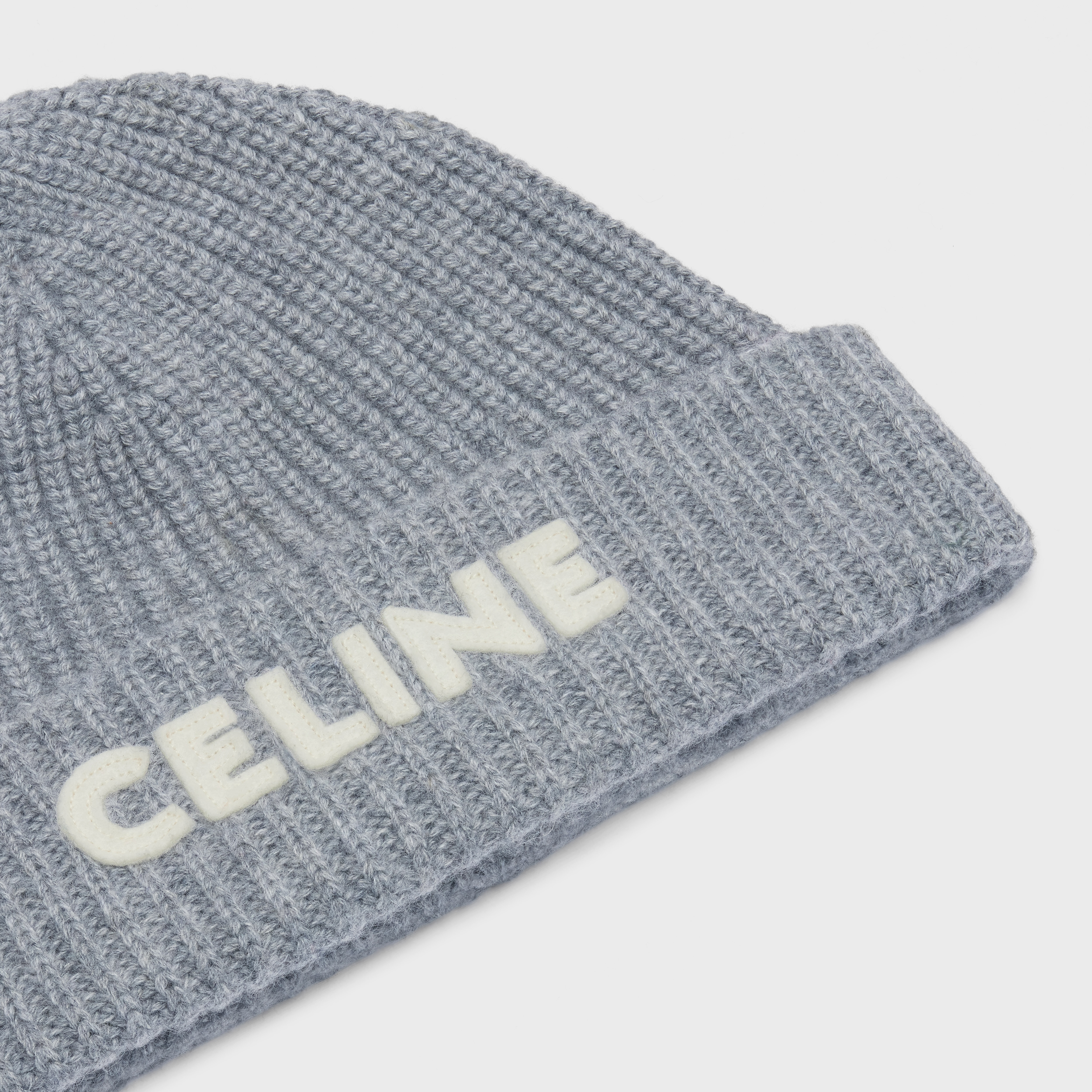 CELINE BEANIE IN HERITAGE CASHMERE - 3