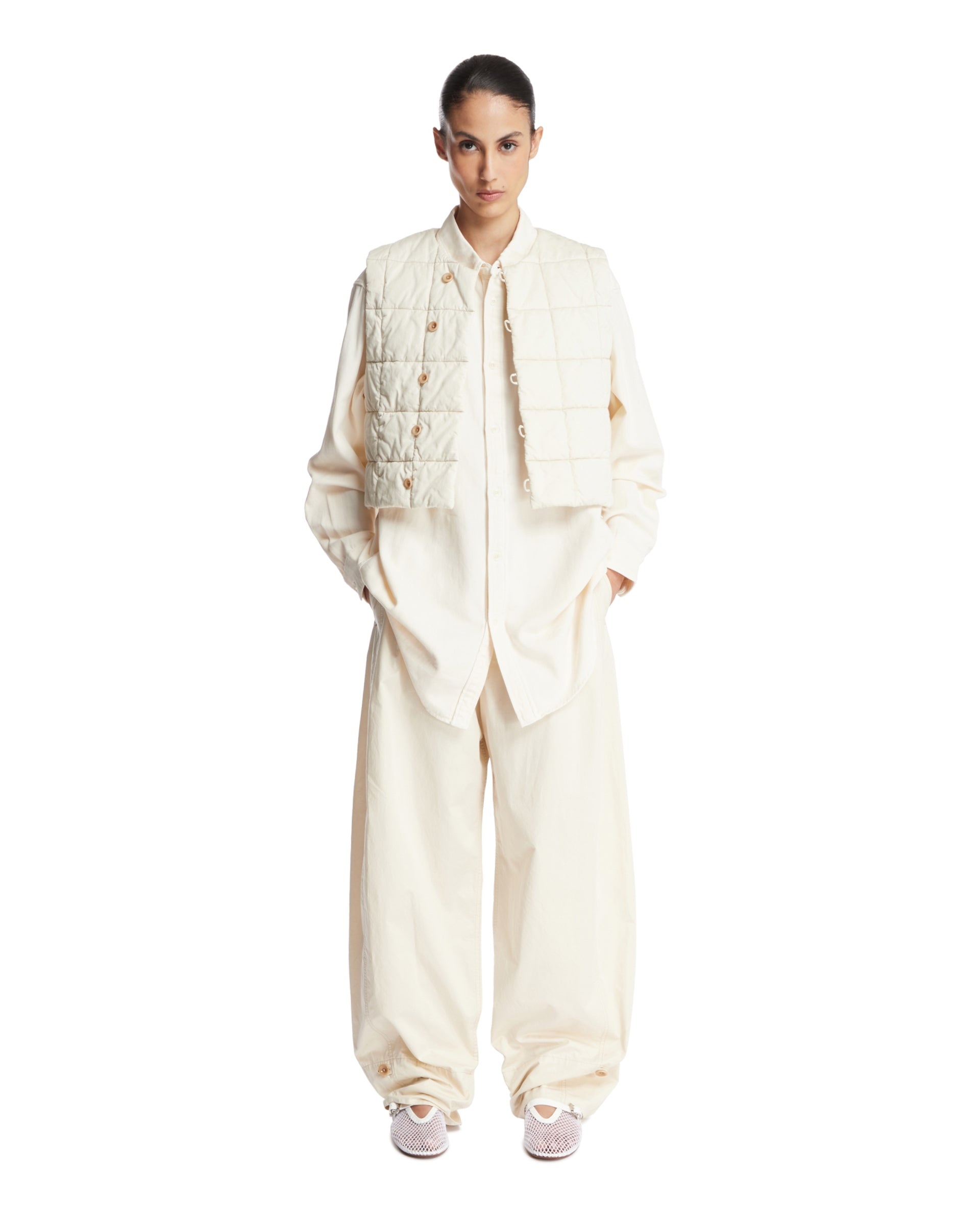 White Oversized Shirt - 2