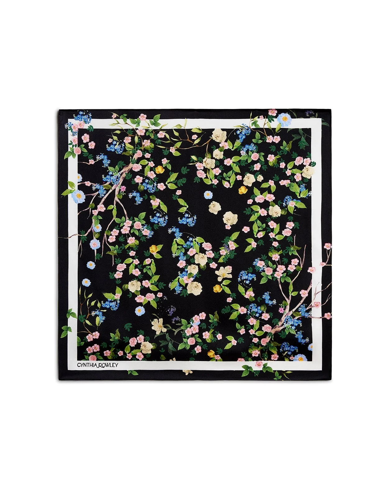 Bloom Silk Scarf - 1