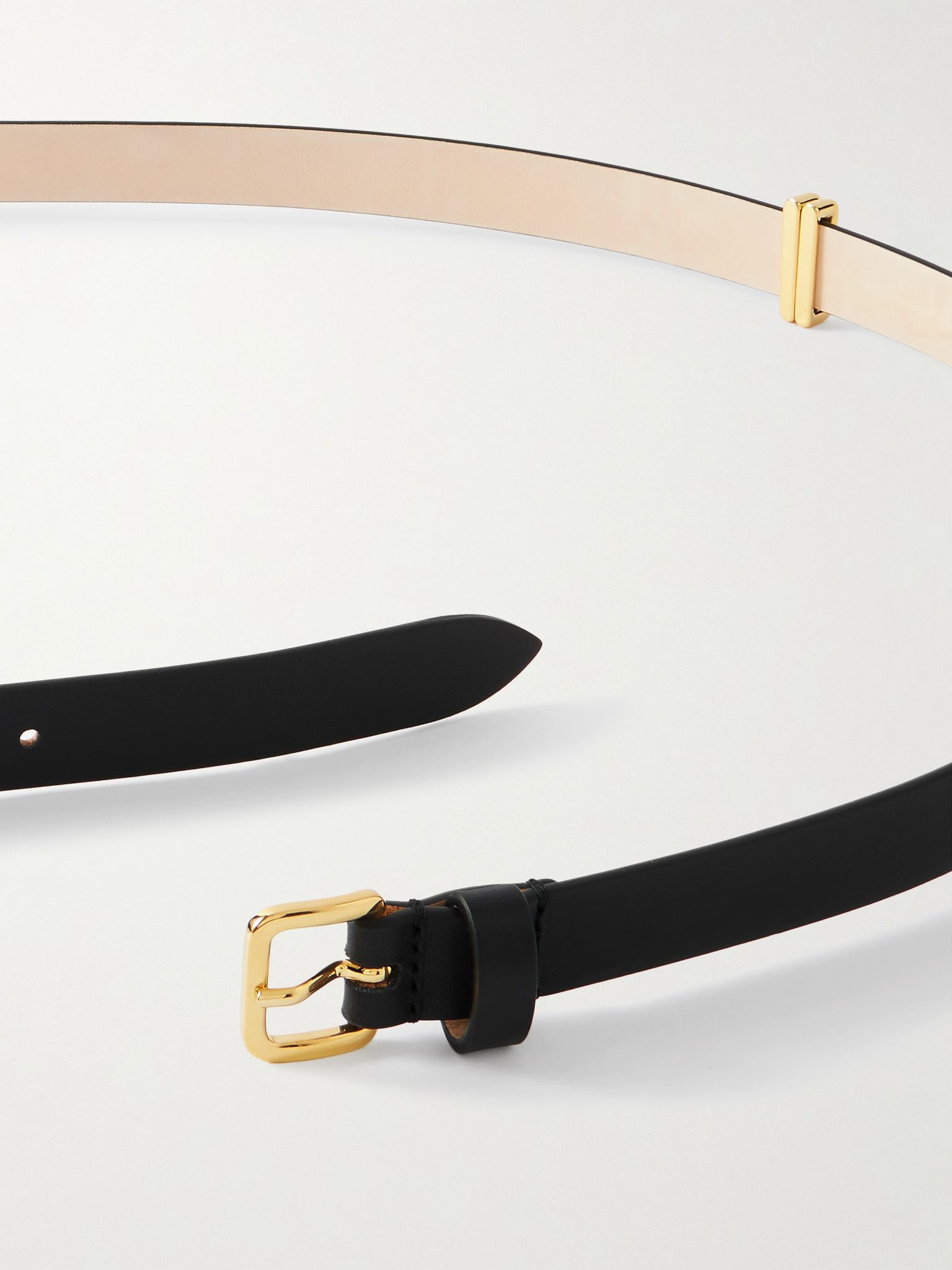 Richa embellished leather belt Black - 3