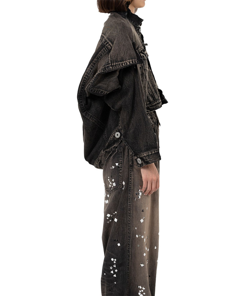 Asymmetric Denim Jacket 6
