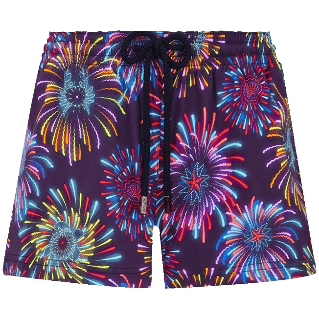 Women Swim Short Fireworks - 1