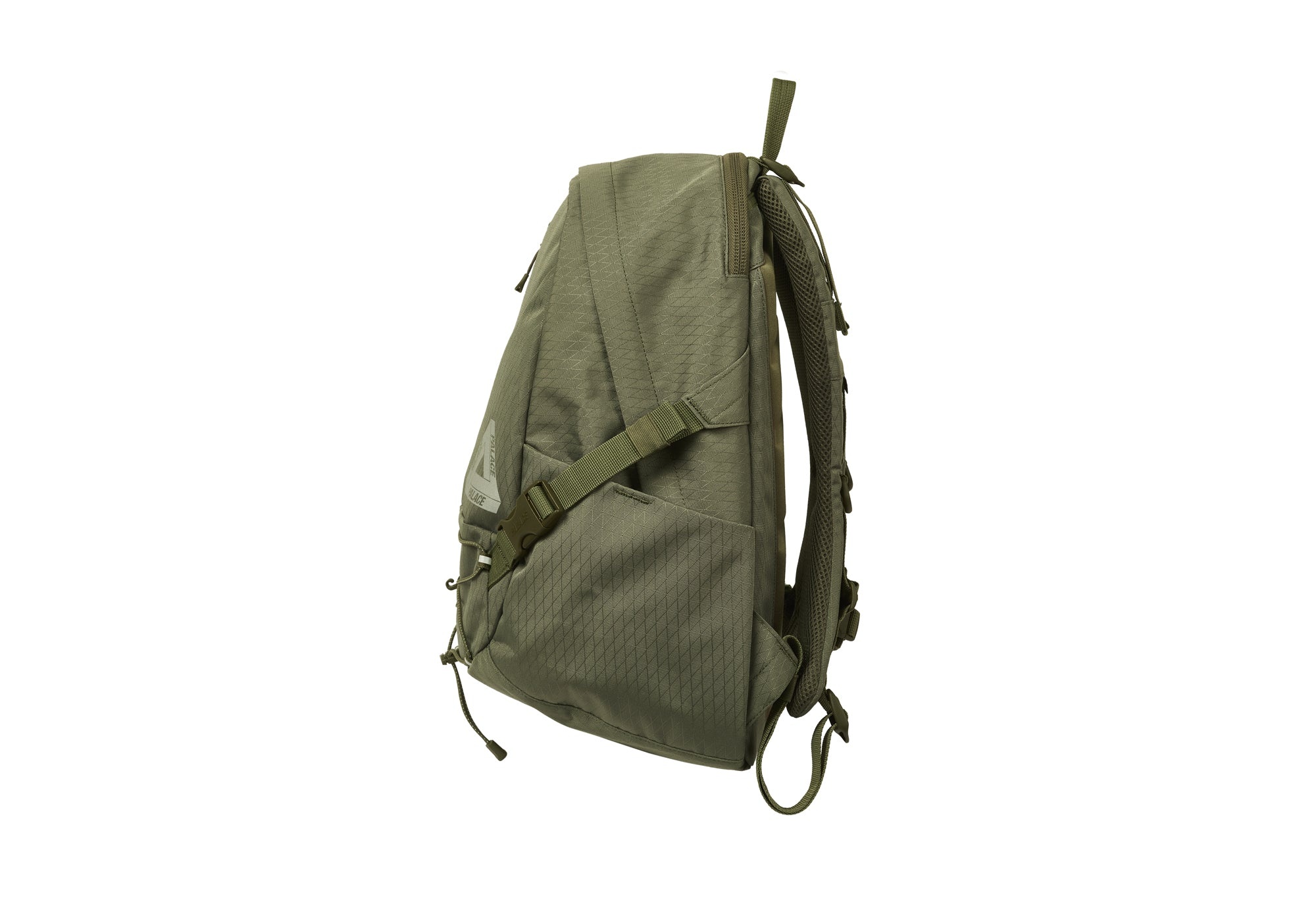 CORDURA DOUBLE DIAMOND BACKPACK OLIVE - 5