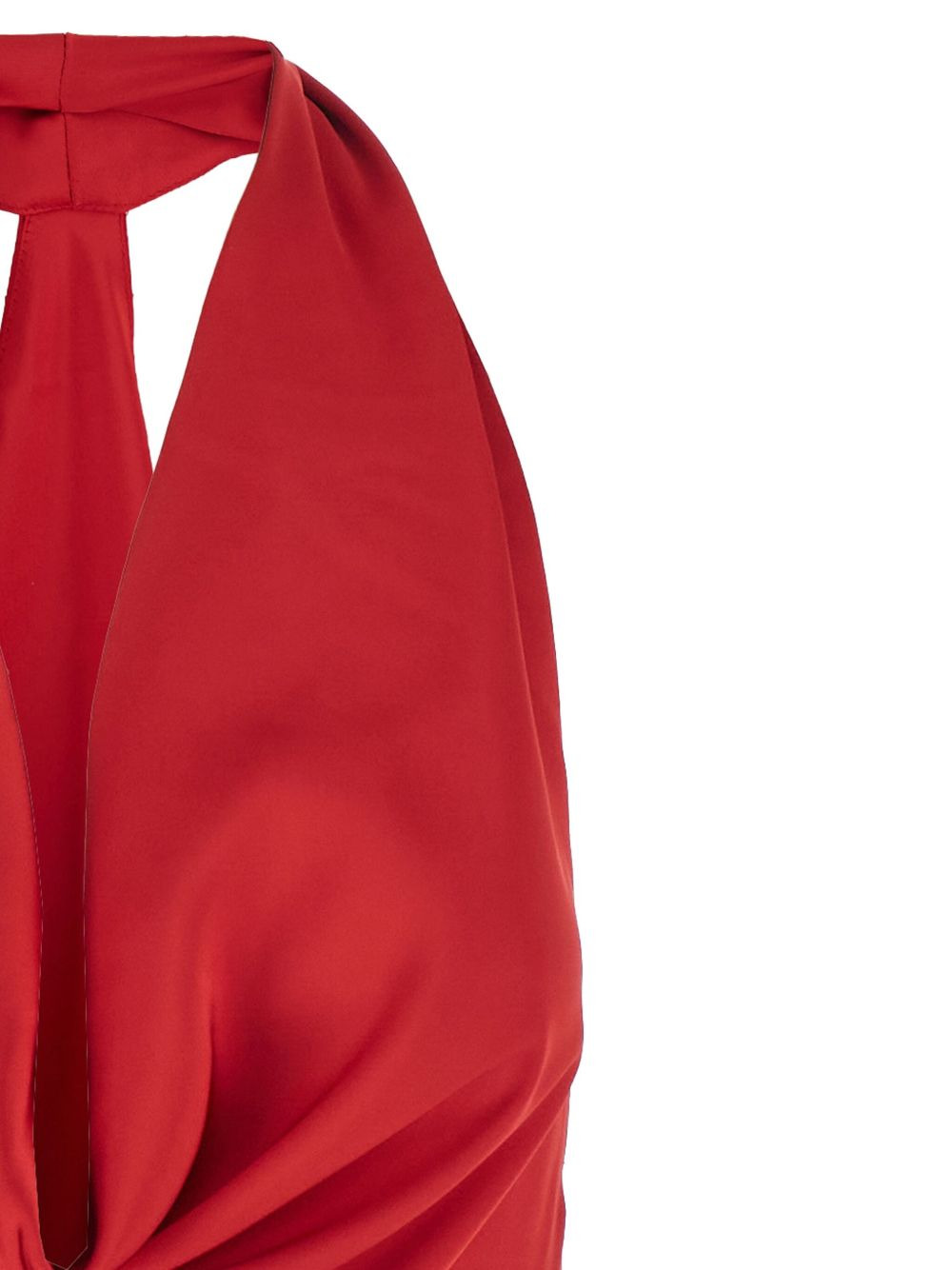 halterneck mini dress - 3
