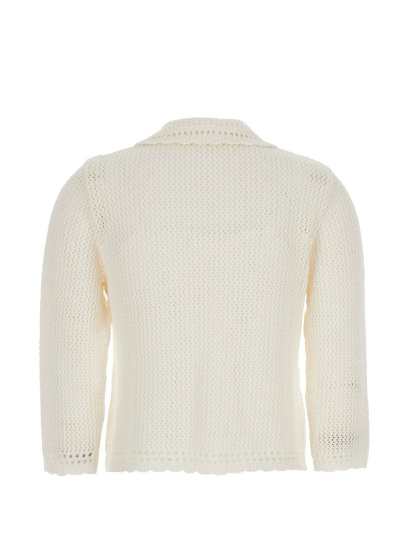 Dunst open-knit cardigan outlook