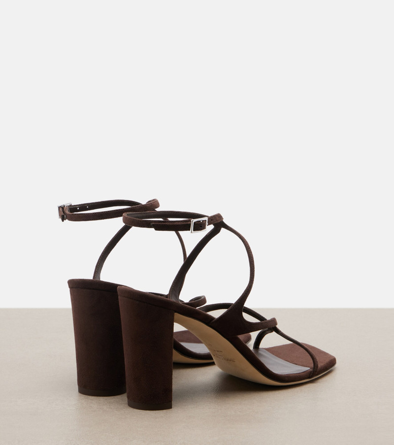 JIMMY CHOO Azie suede sandals outlook