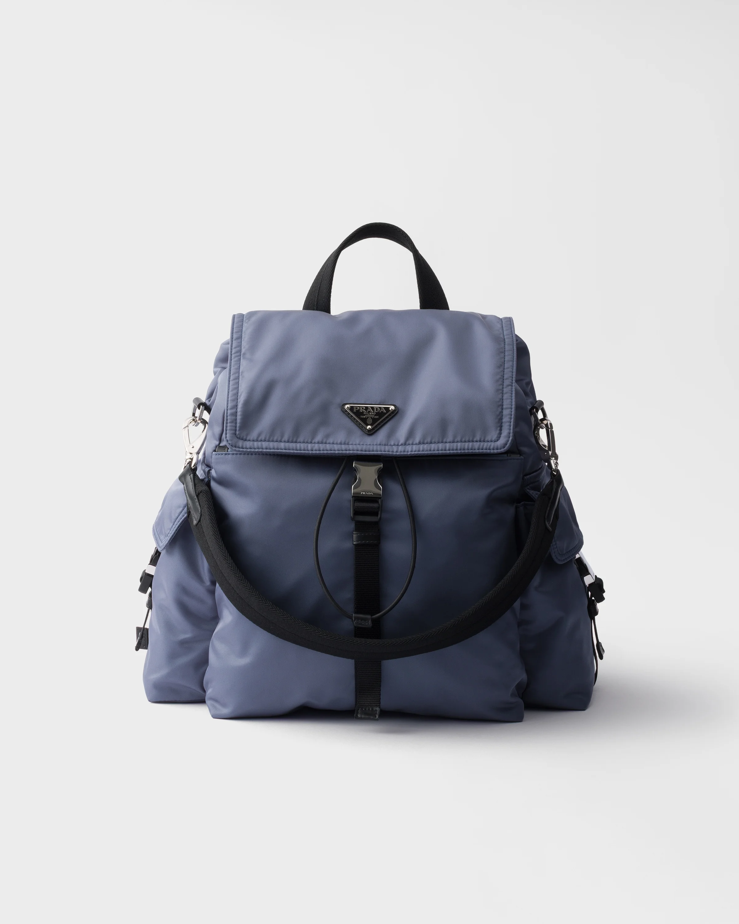 Prada Explore Re-Nylon and leather backpack - 1