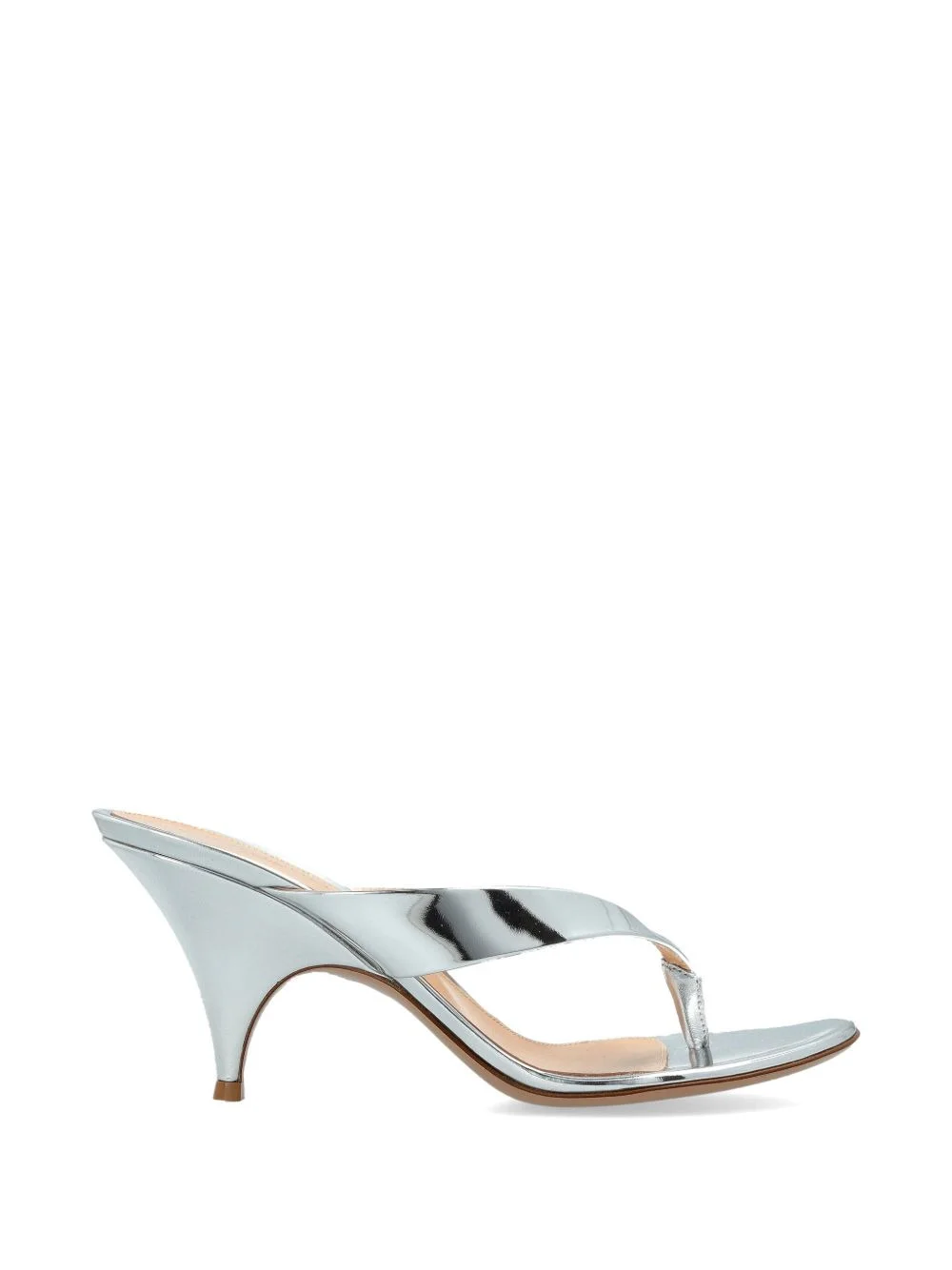 Sofia open-toe leather sandals - 1