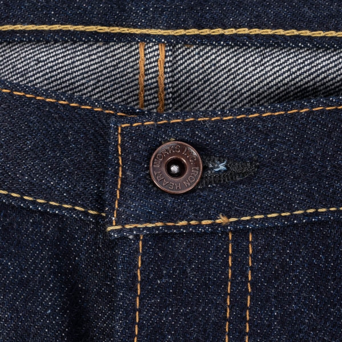 IH-777S-UHR 21/23oz Ultra Heavy Raw Selvedge Denim Slim Tapered Cut Jeans - Indigo - 10