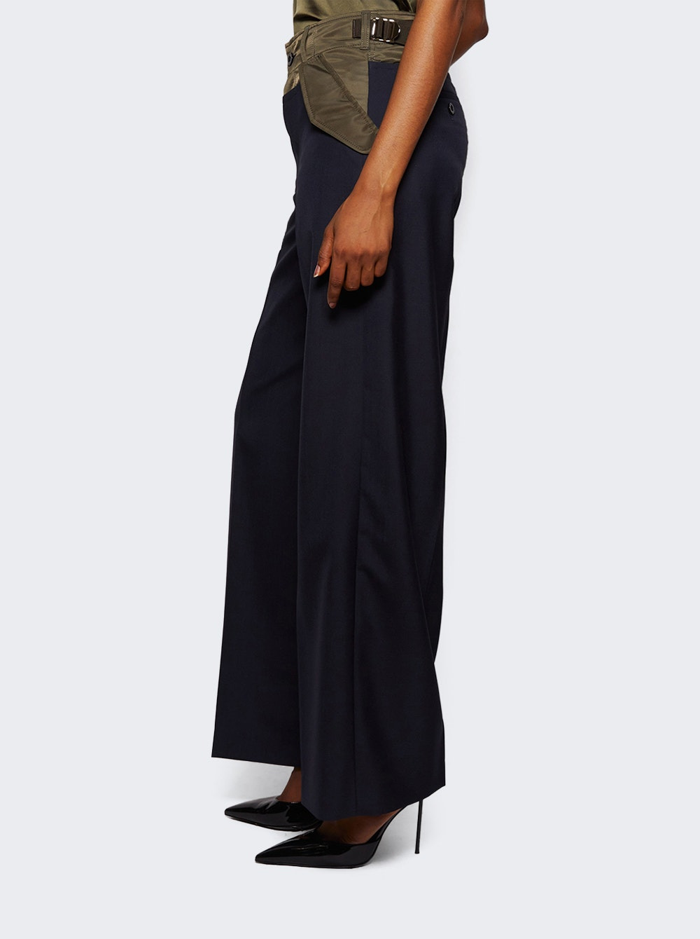 Suiting Mix Pants Navy And Khaki - 3
