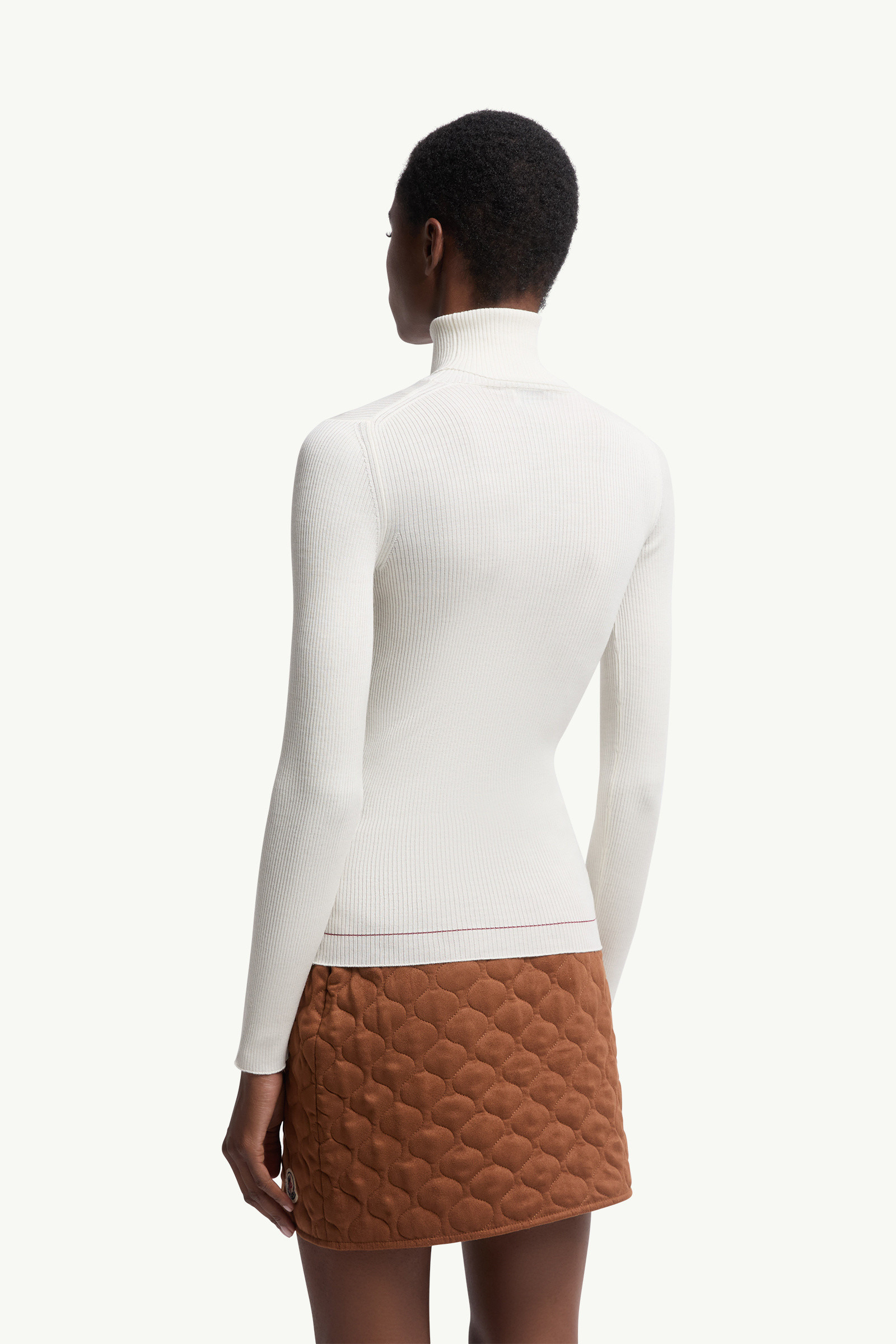 Logo Wool Turtleneck Sweater - 5