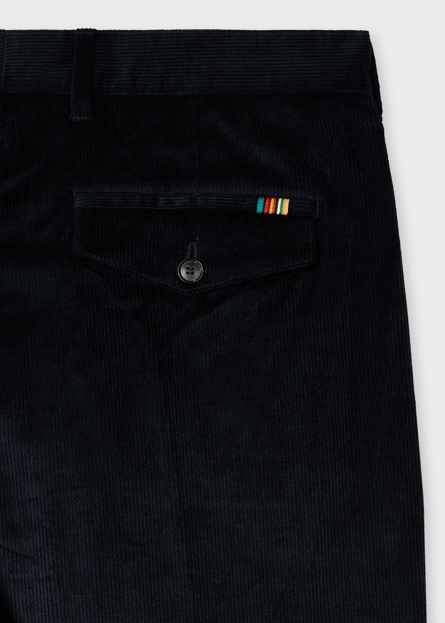 Tapered-Fit Navy Cotton and Wool-Blend Corduroy Trousers - 2