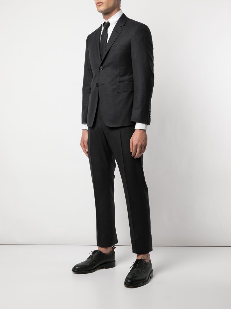 Super 120s wool twill suit - 3