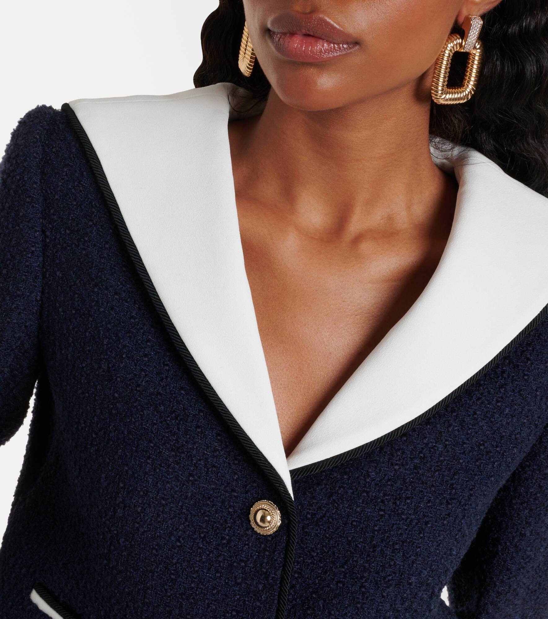 Bouclé jacket - 4