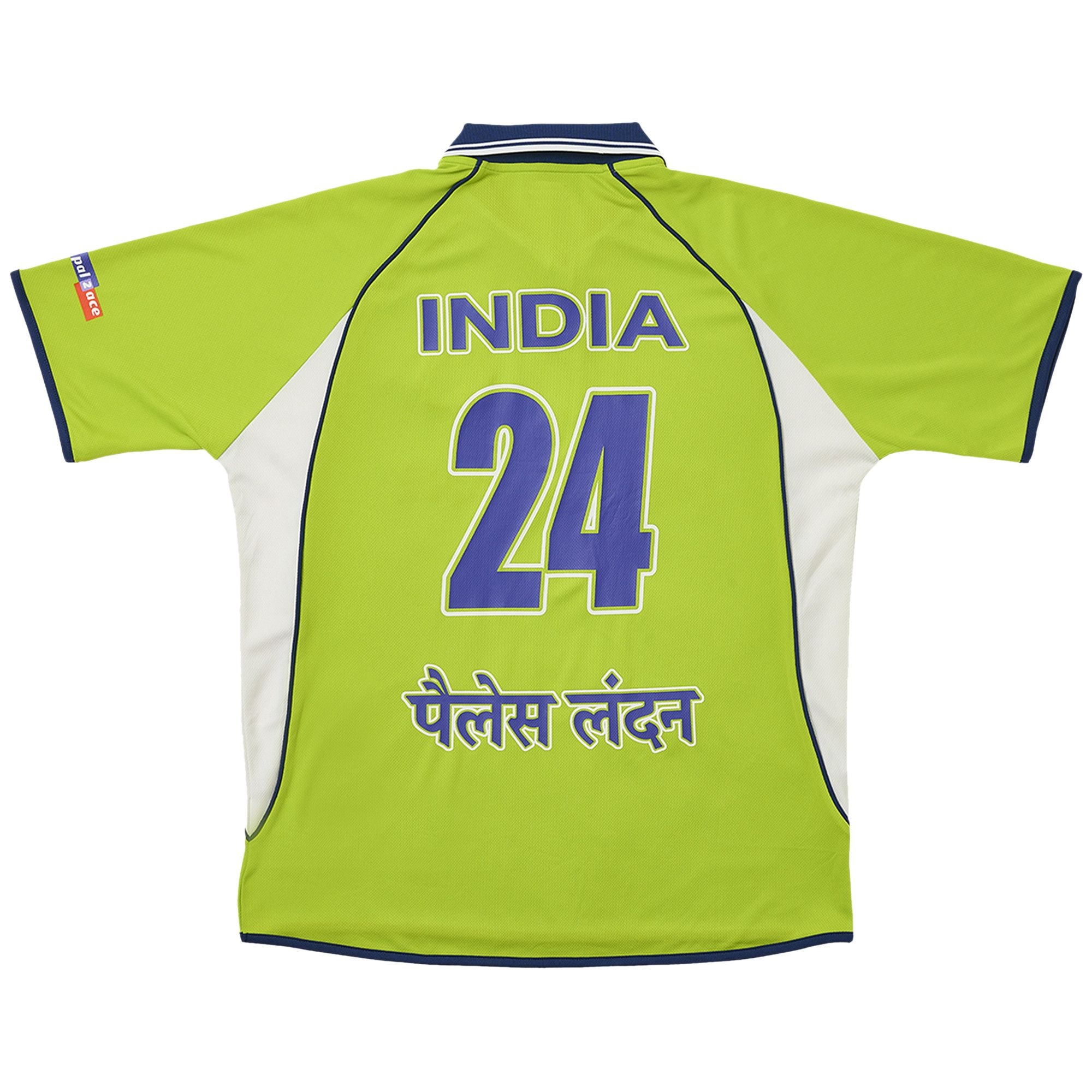 Palace Cricket Jersey 'Lime' - 2