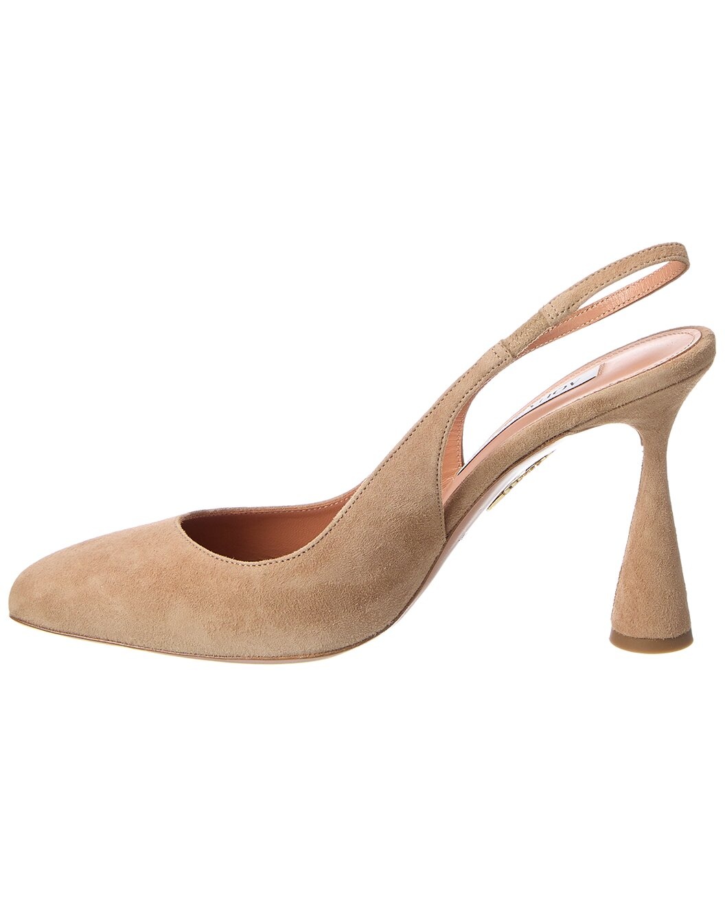 Aquazzura Amore 95 Suede Slingback Pump - 2