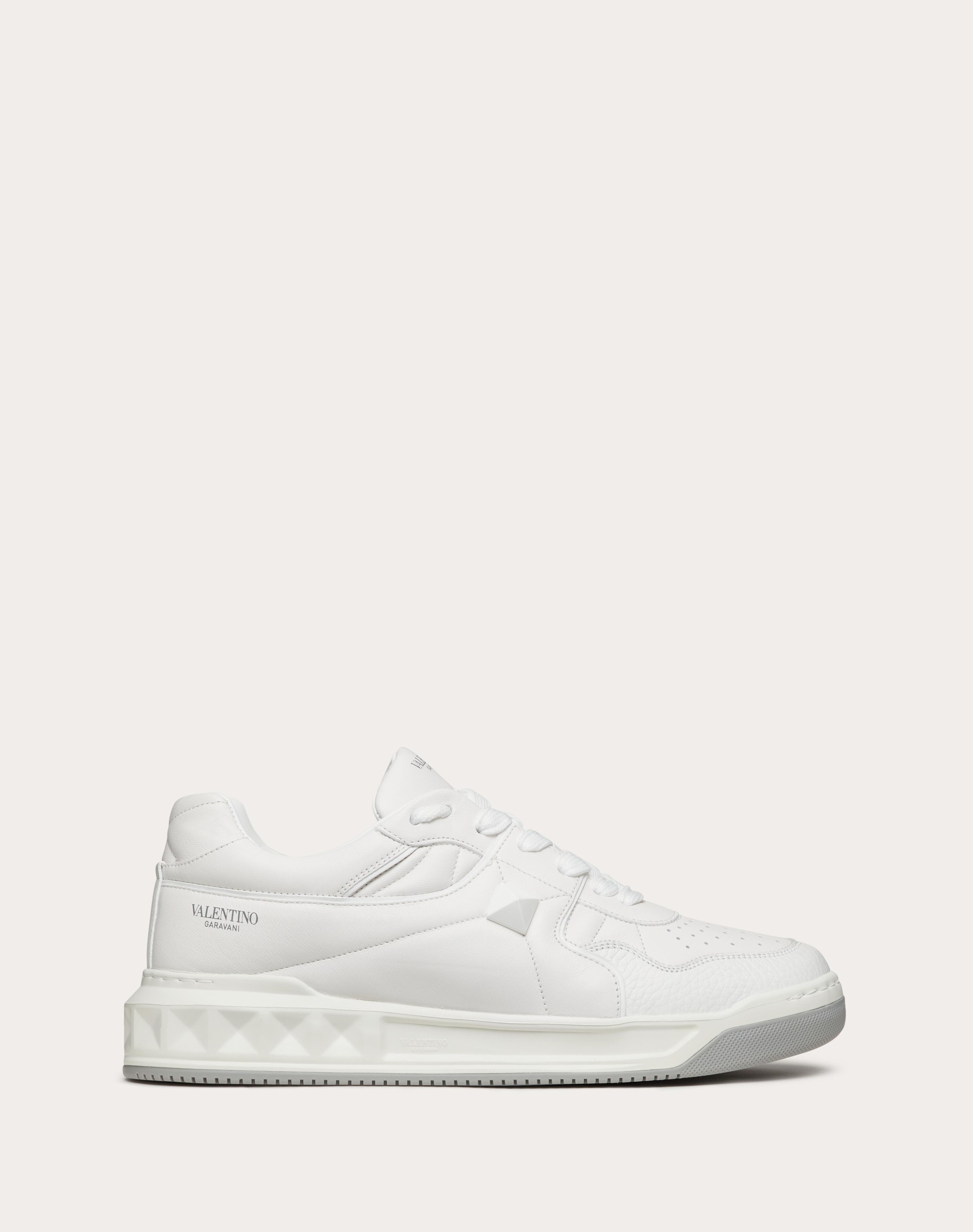 ONE STUD LOW-TOP NAPPA SNEAKER - 1