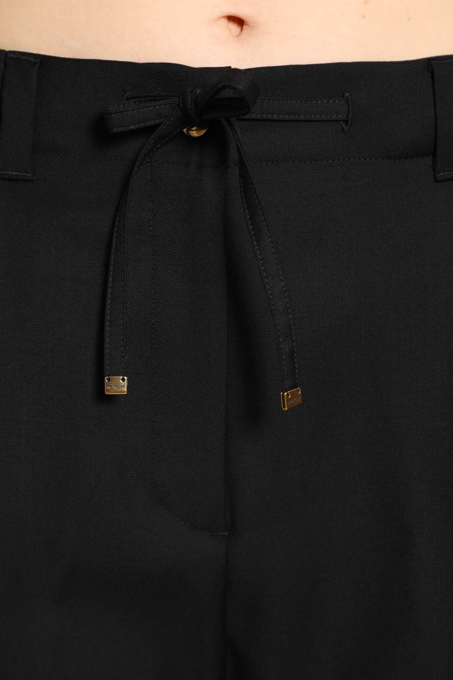 Wool Gabardine Tailored Pants - 4