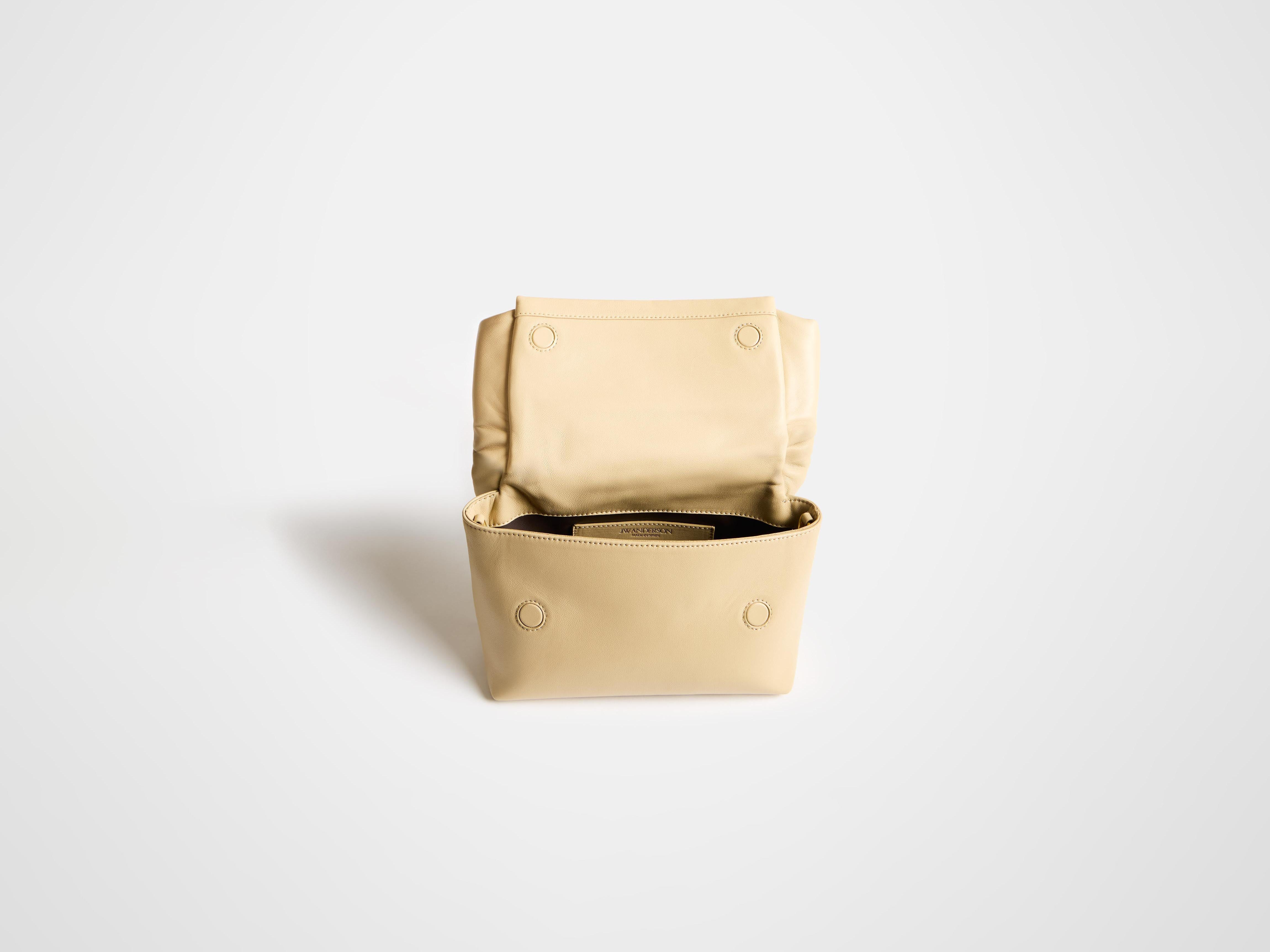MEDIUM TWISTER BAG IN TAUPE LEATHER - 6