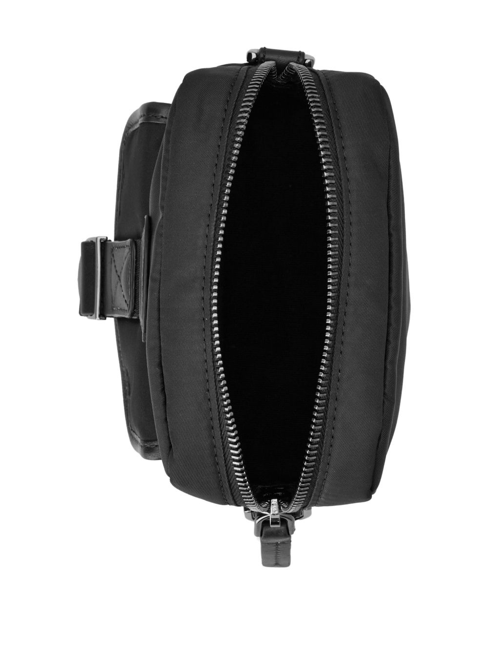 zip-fastening flap messenger bag - 2