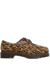 靴 Dr. Martens 1461 Wacko Maria 1461 Wacko Maria Hair-On Oxford Shoes in Black | Dr. Martens