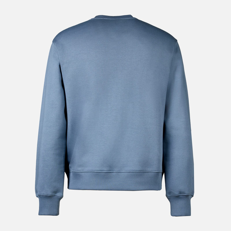 HOGAN Round Neck Sweatshirt Light Blue outlook