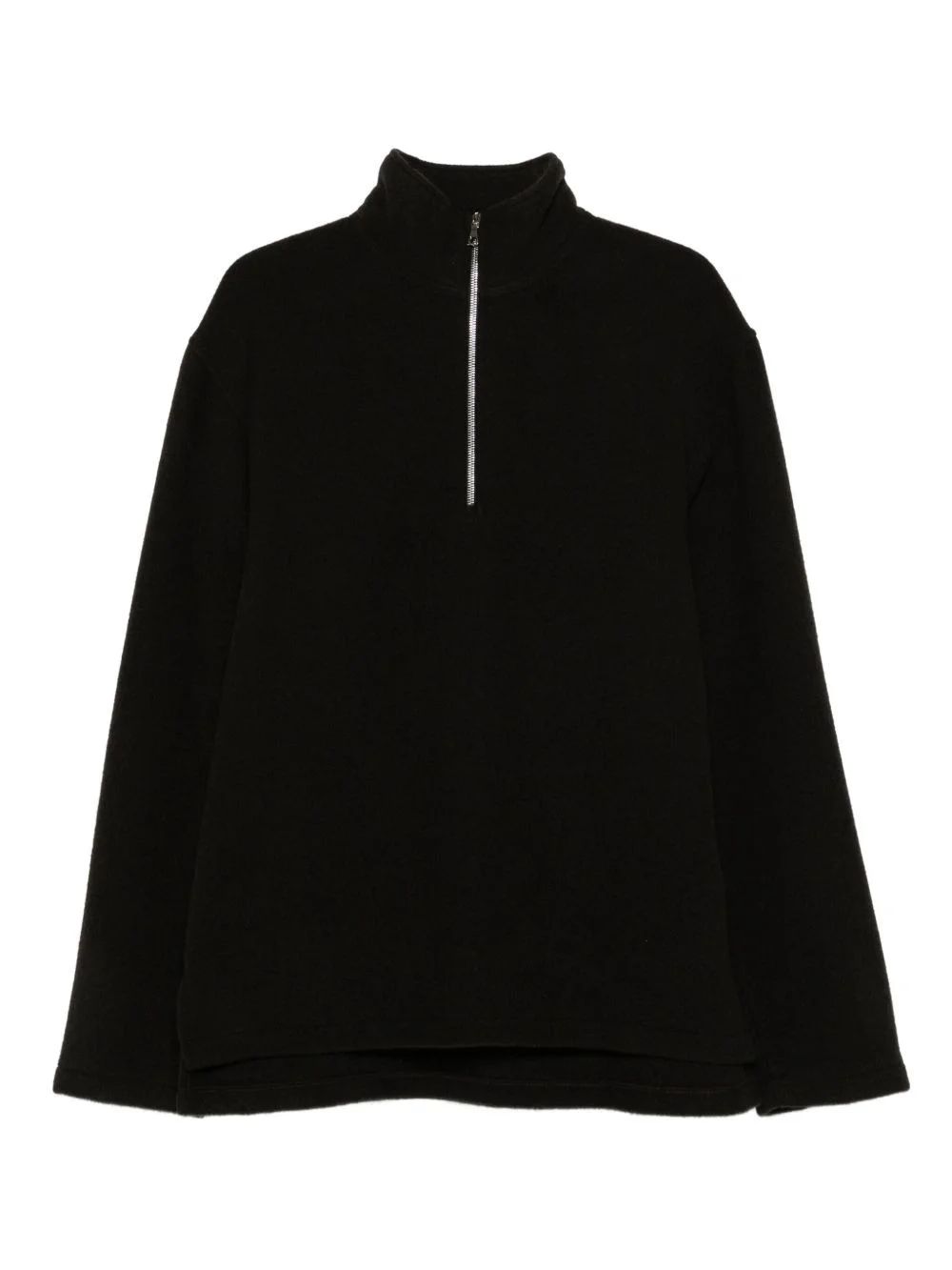 zip-up sweater - 1