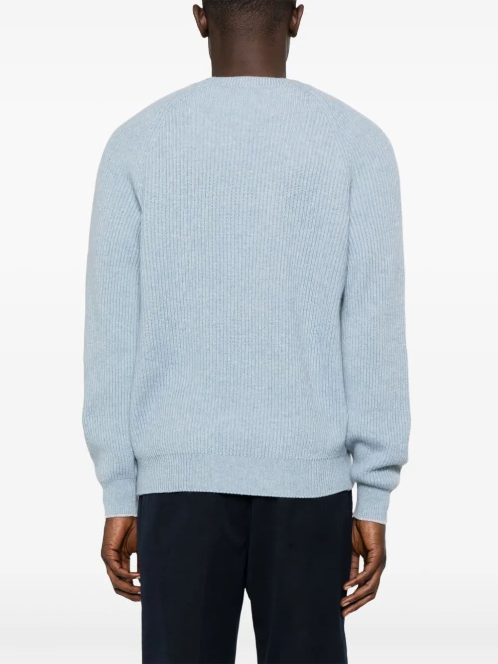 English Rib Knit Sweater - 5