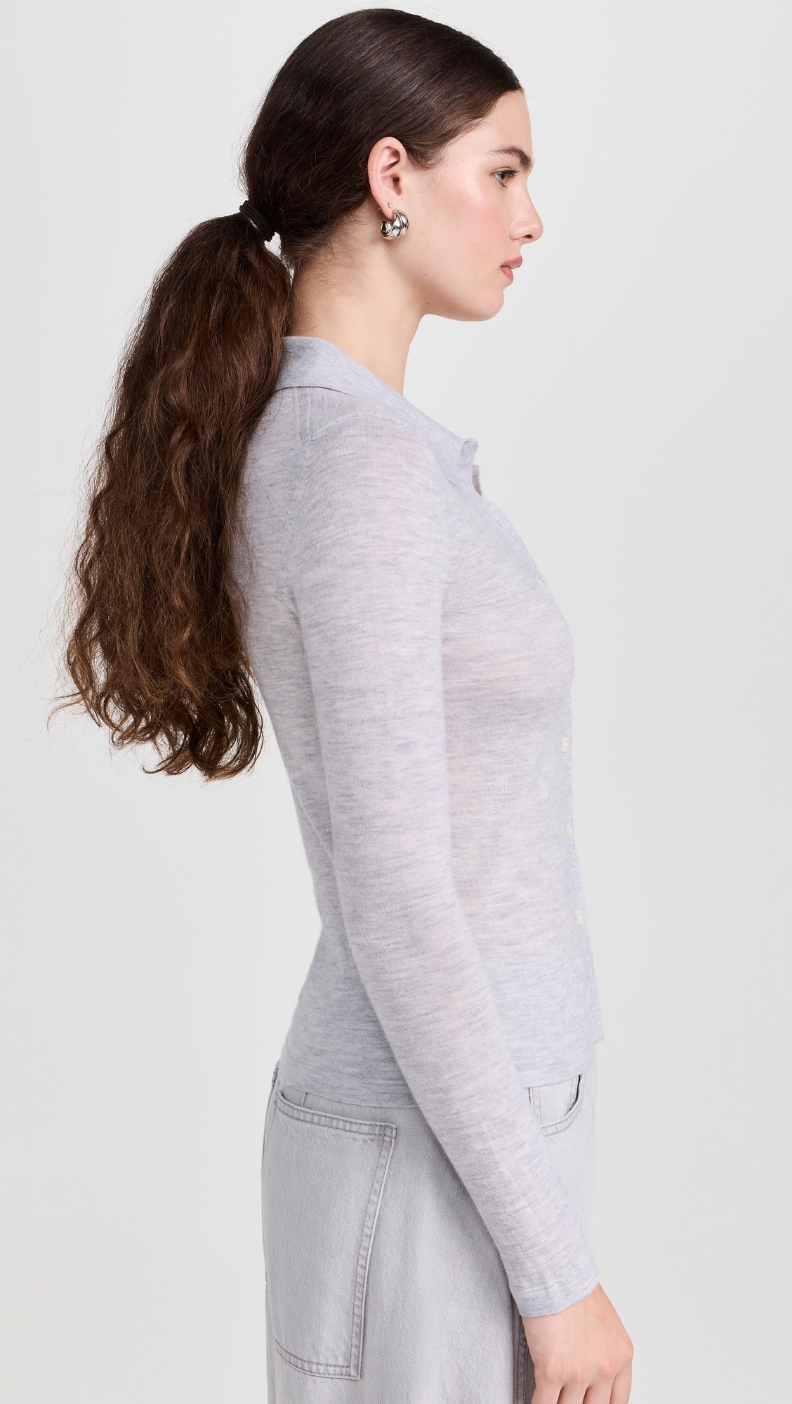 Elle Shirt In Cashmere - 3