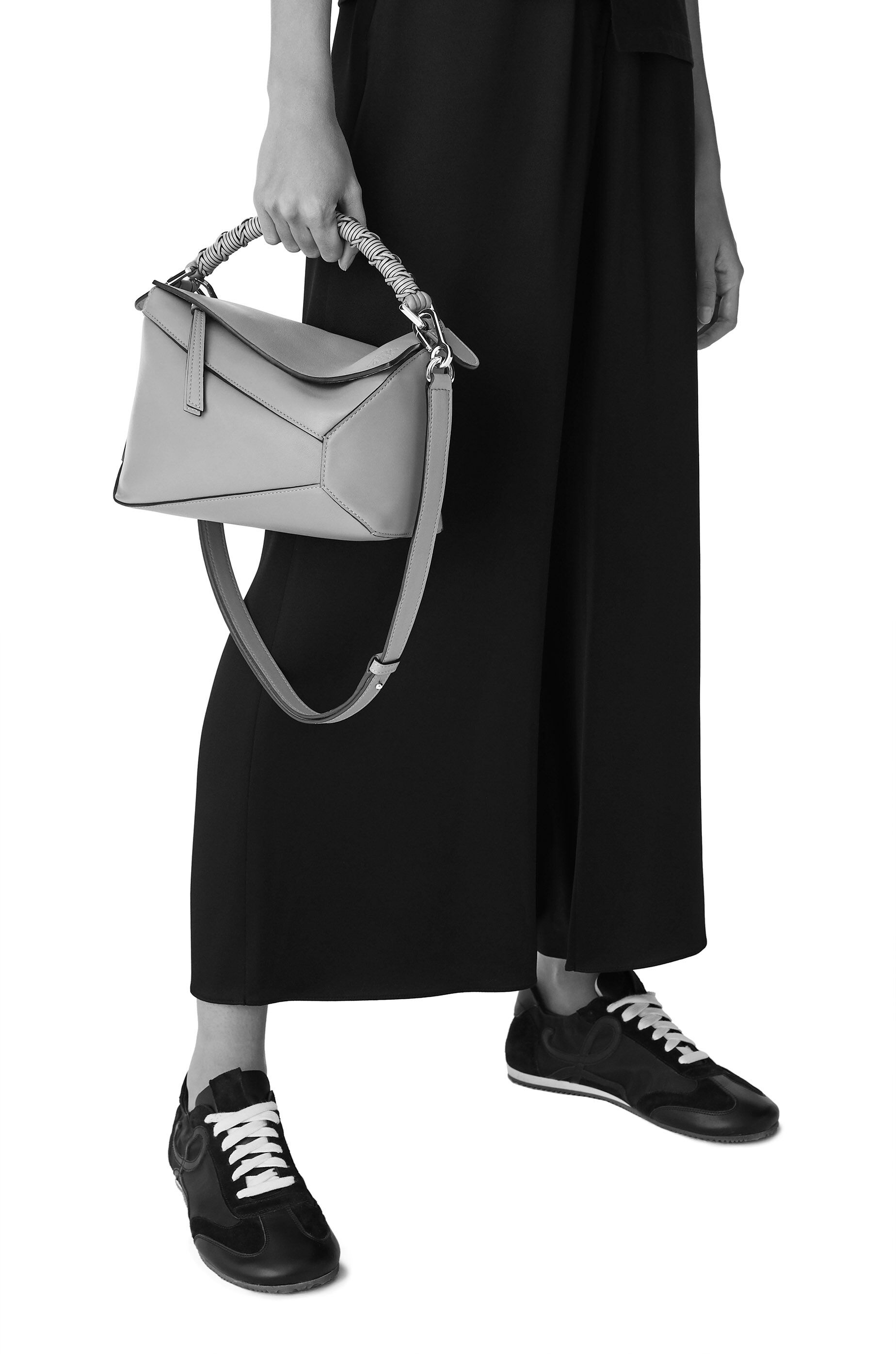 Small Puzzle Edge bag in goatskin - 2