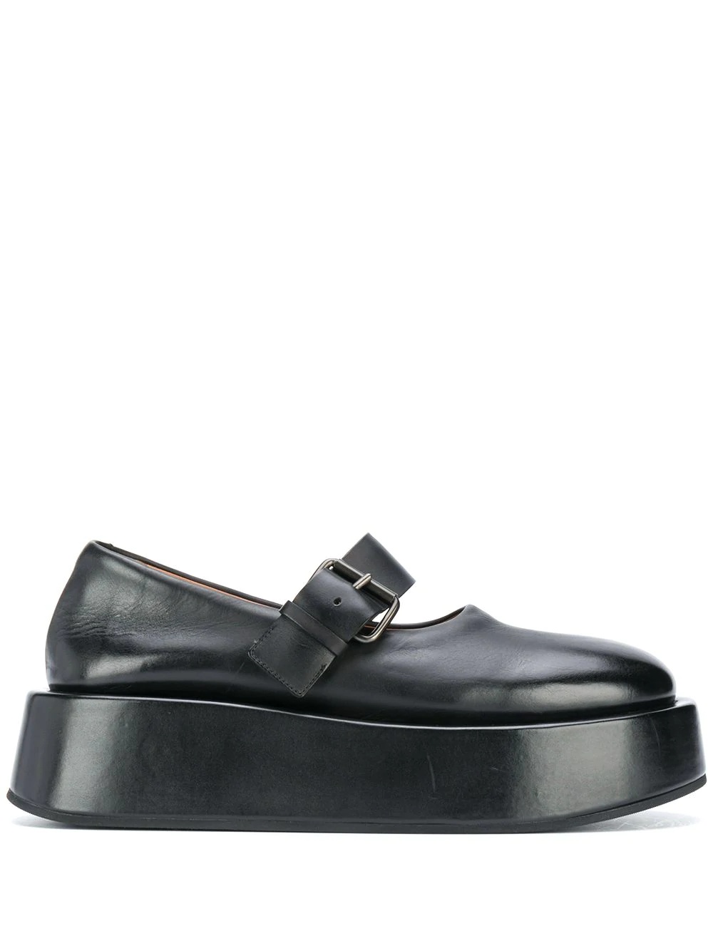 strapped platform oxford shoes  - 1