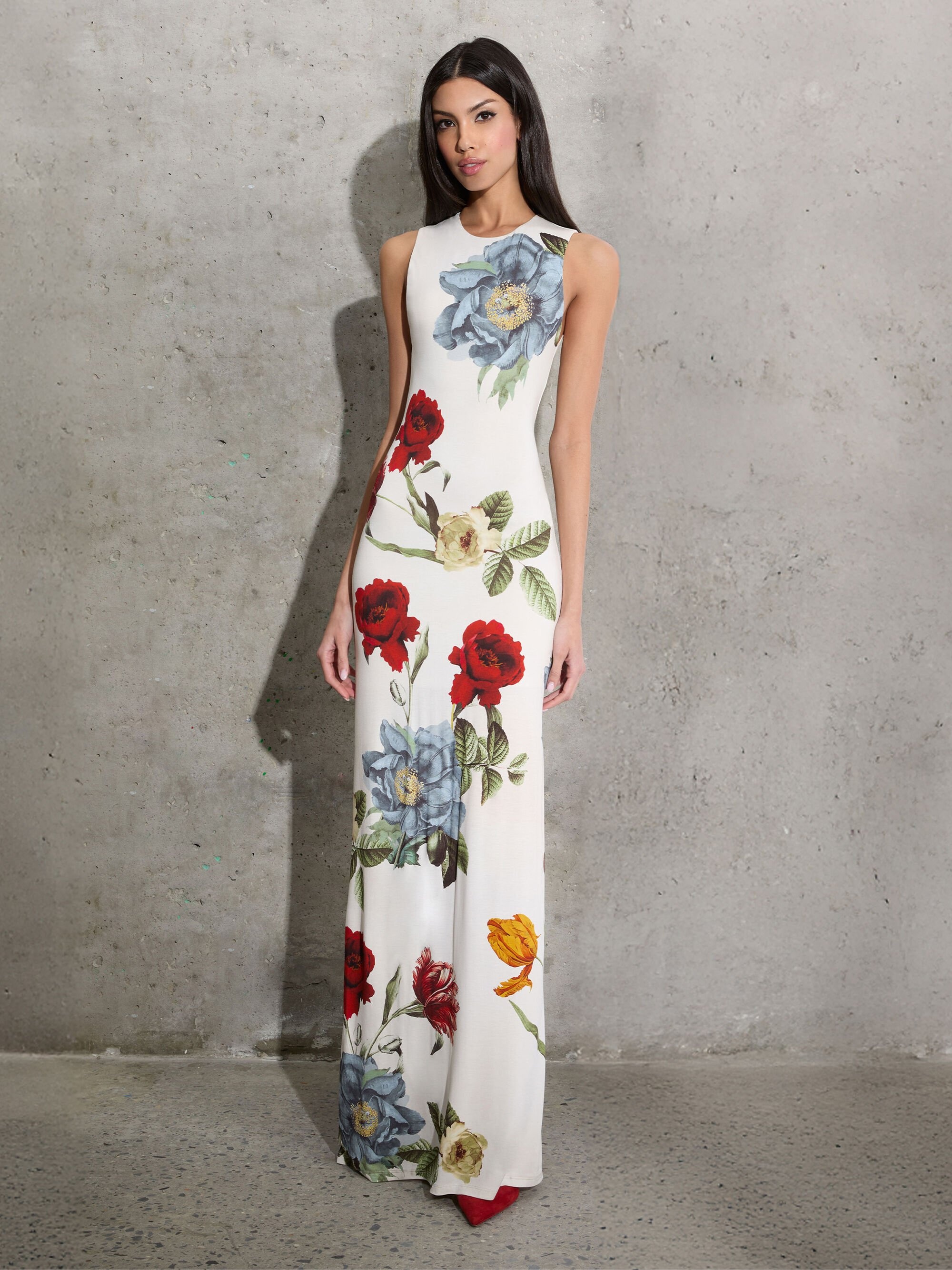 DELORA OPEN BACK MAXI DRESS - 8