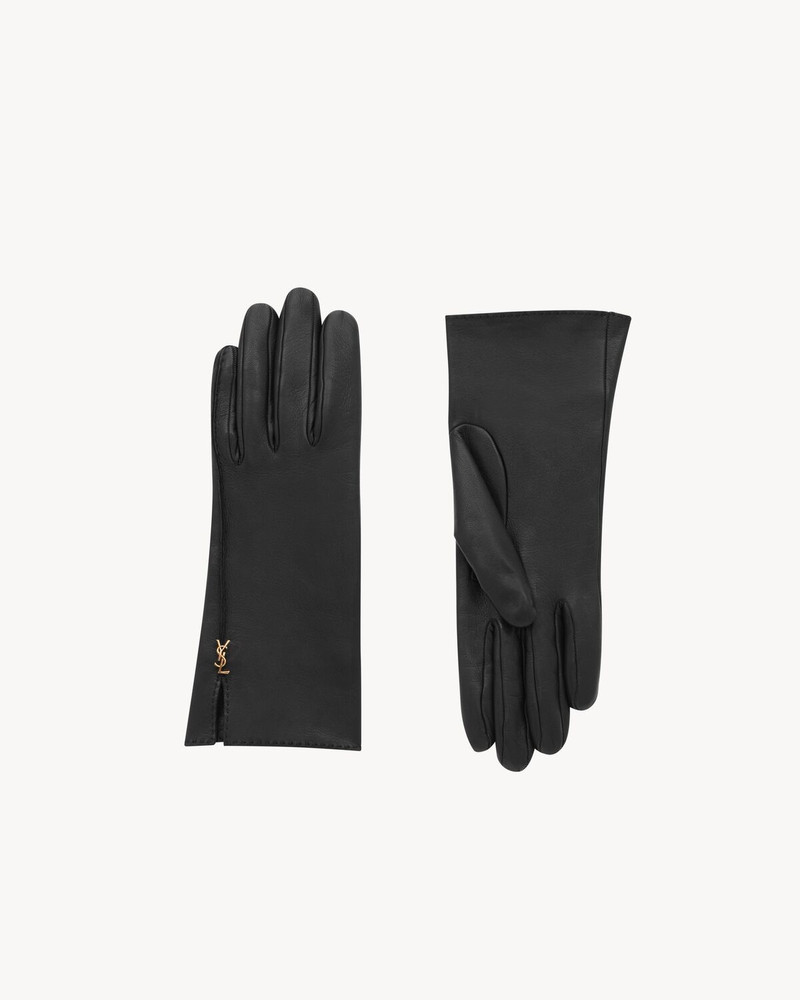 CASSANDRE GLOVES IN LEATHER 1