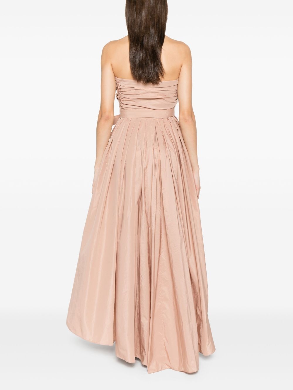 pleated maxi dress - 4