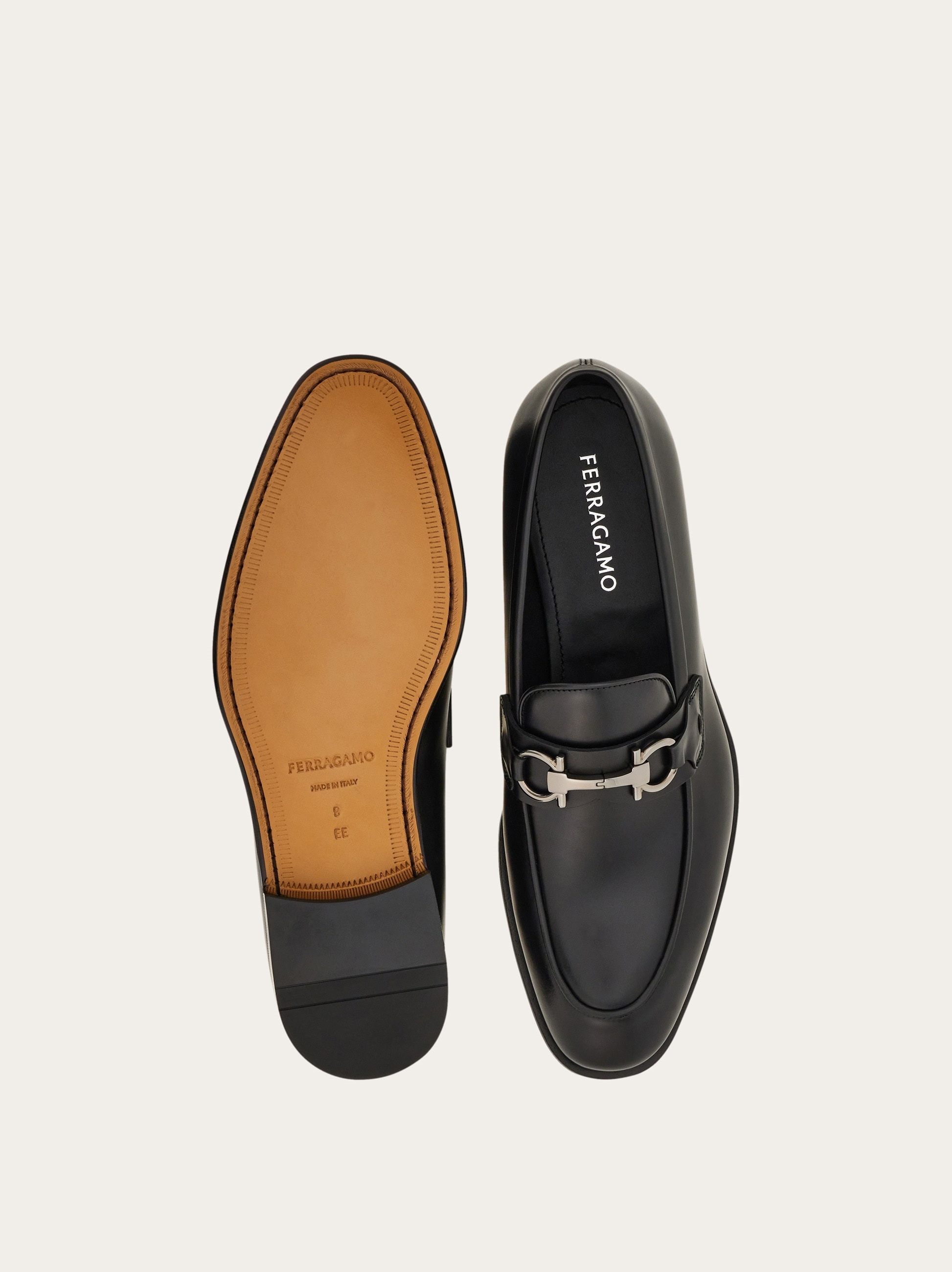 Loafer with Gancini buckle - 5