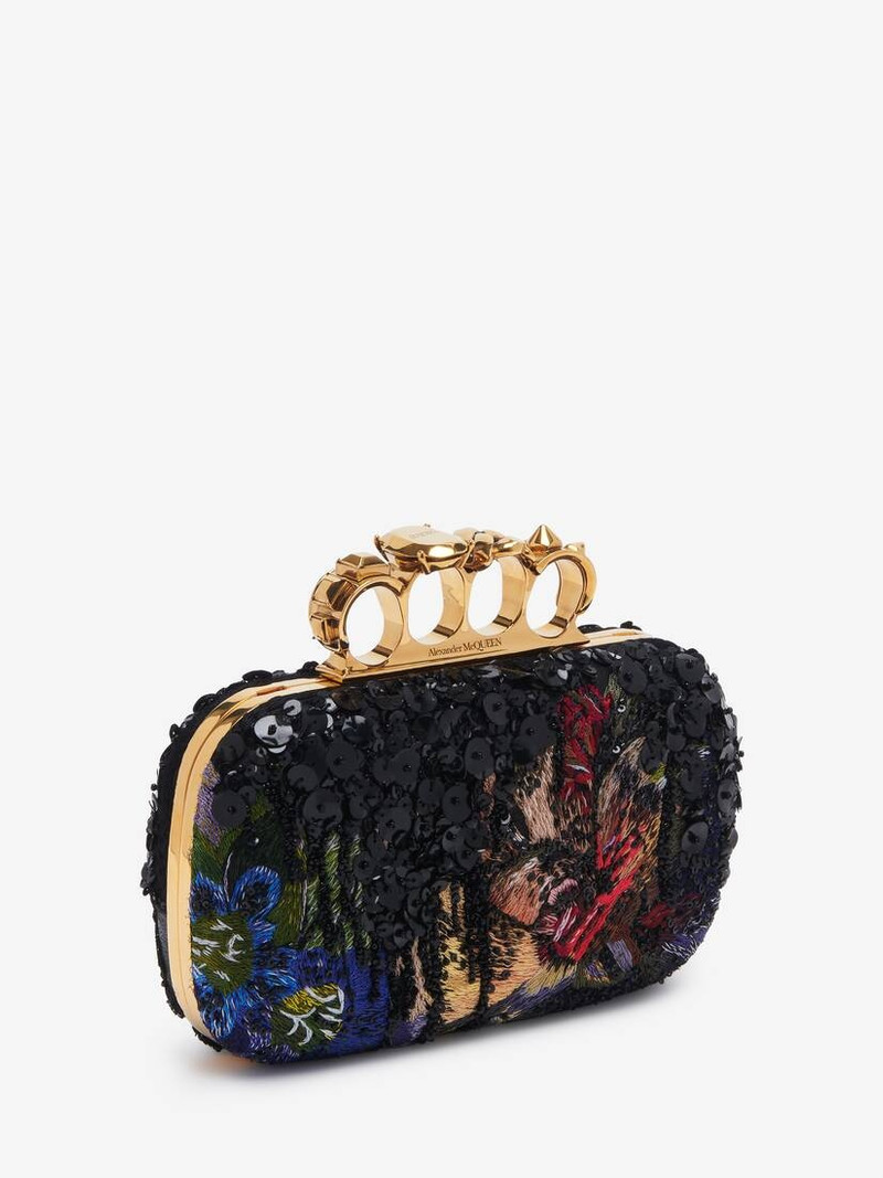 Women's Knuckle Clutch in Multicolour 2
